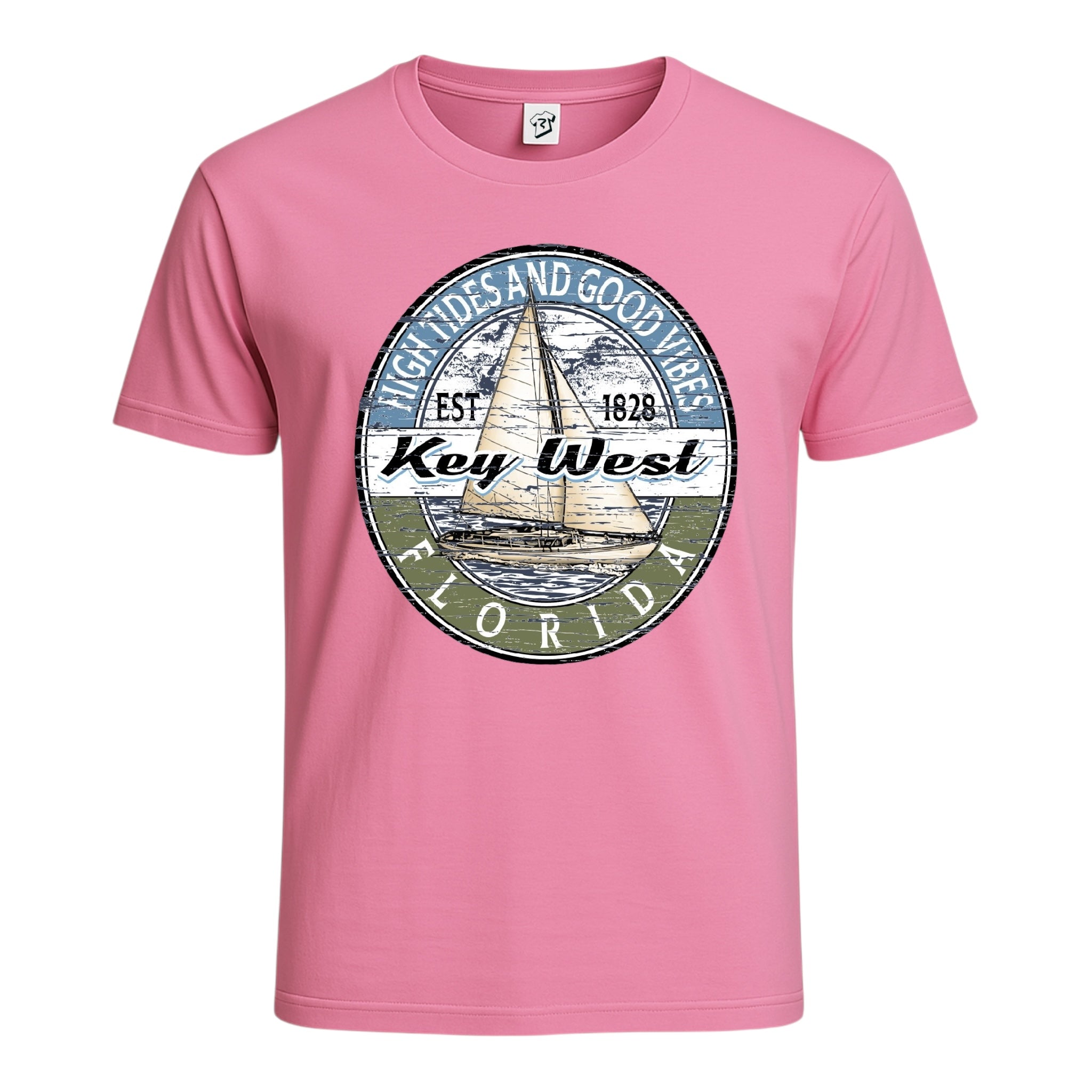 Sail Boat KW Cotton Tee