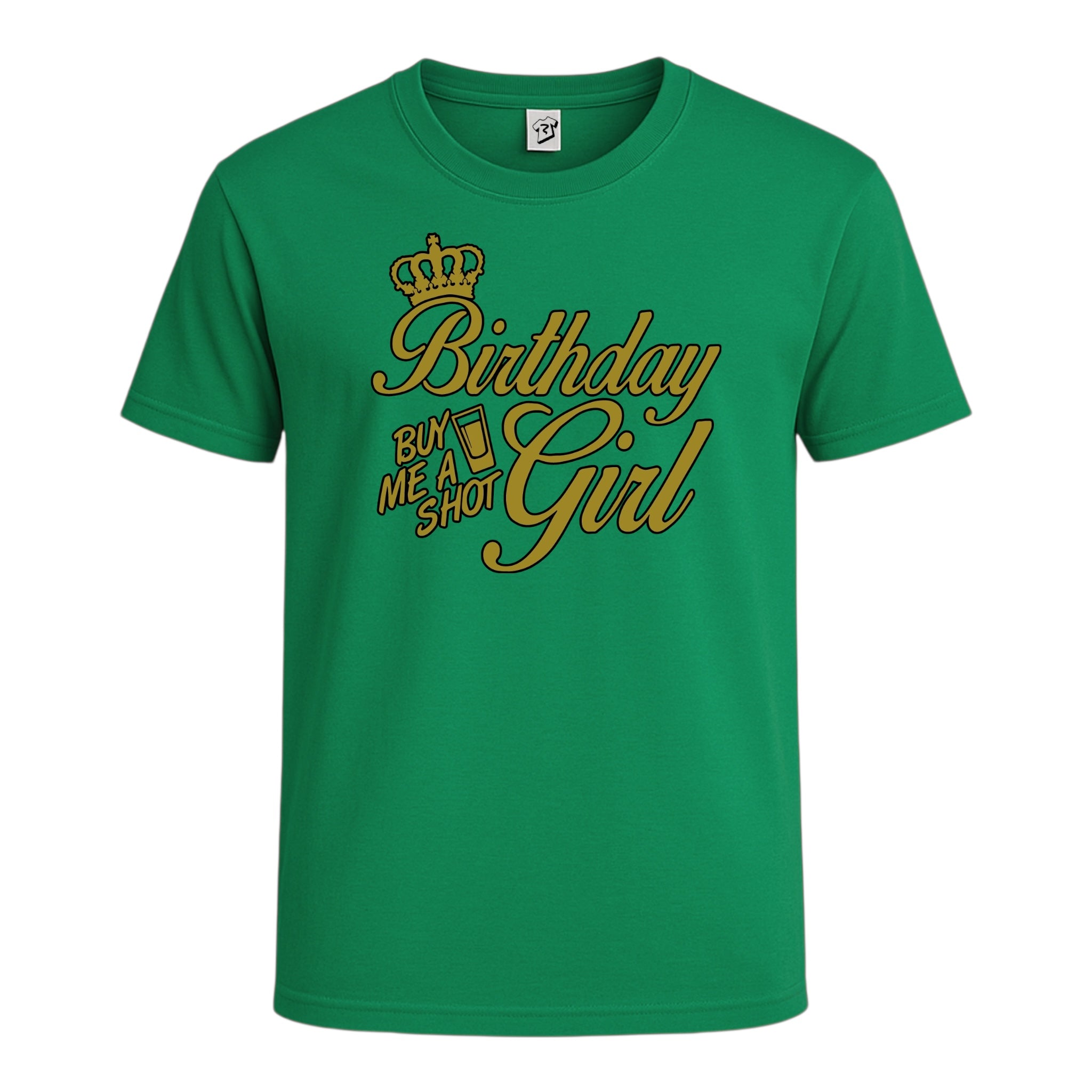 Tees Club graphic tee Birthday Girl (Buy Me a Shot) - Cotton Tee Navy Size L detail