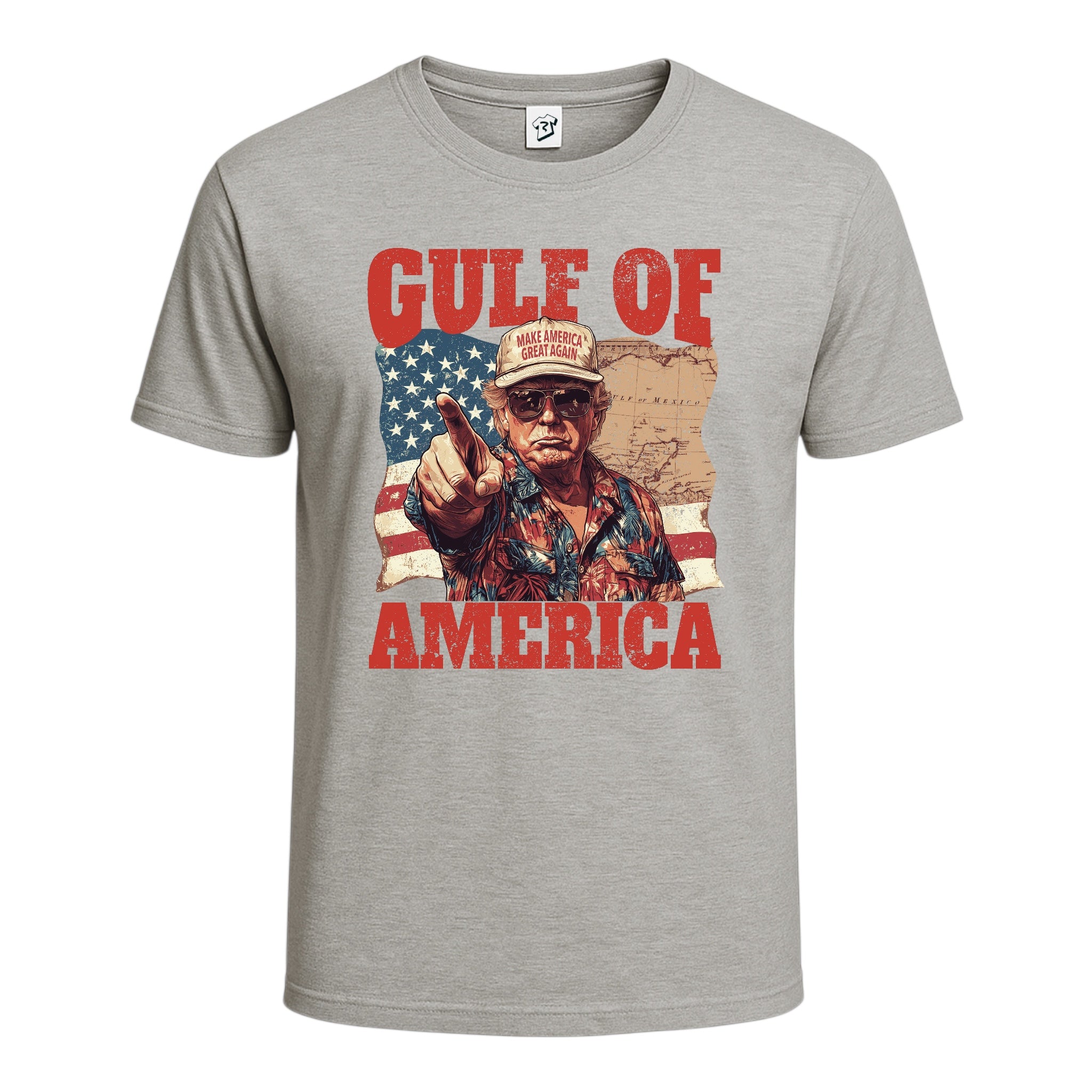 Tees Club graphic tee Gulf of America Jimmy Buffett - Cotton Tee Navy Size L detail