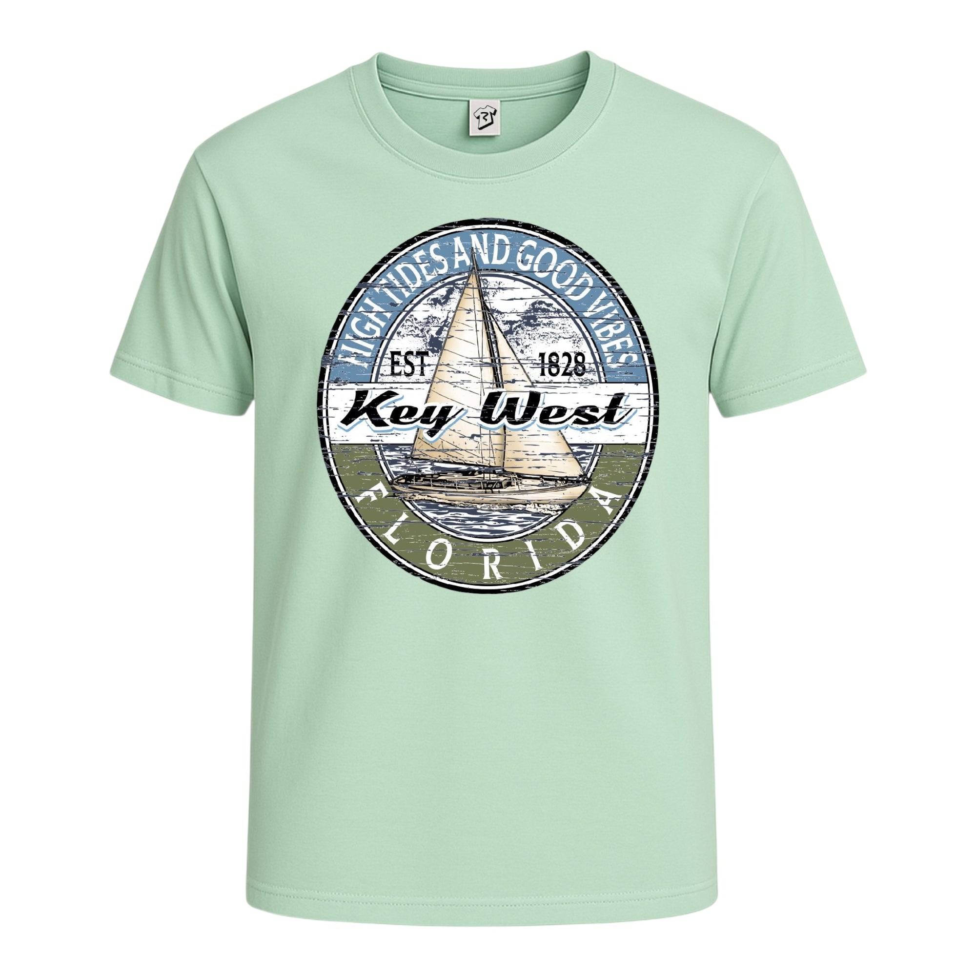 Sail Boat KW Cotton Tee