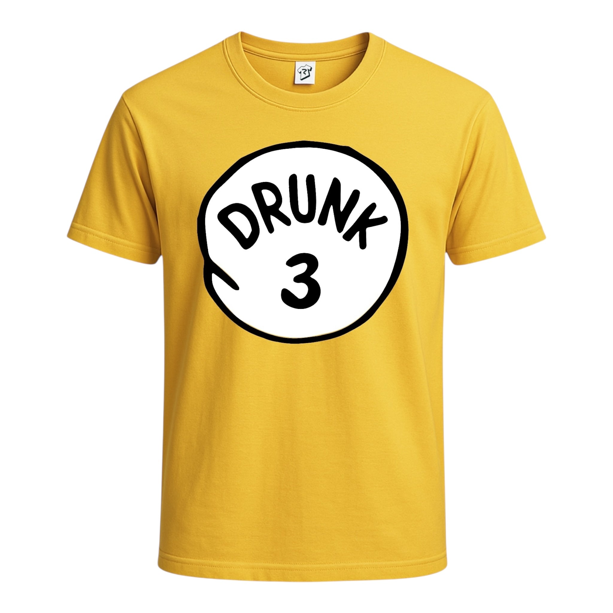 Drunk 3 Cotton Tee