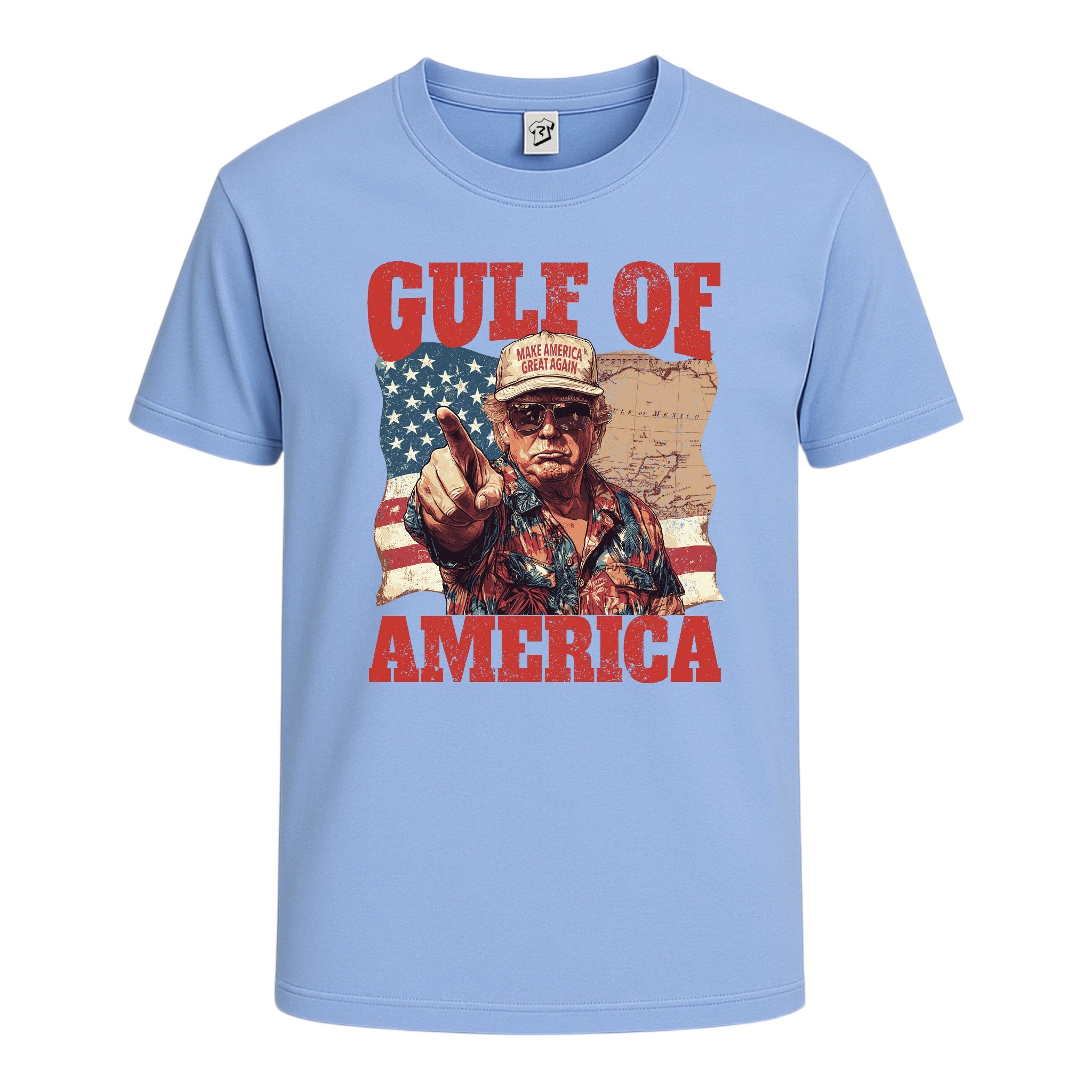 Tees Club graphic tee Gulf of America Jimmy Buffett - Cotton Tee Navy Size L detail
