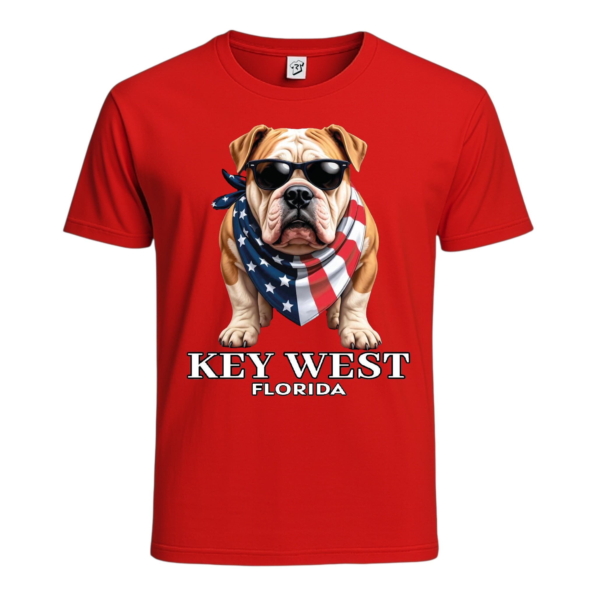 Tees Club graphic tee Bulldog KW - Cotton Tee Navy Size 2XL detail