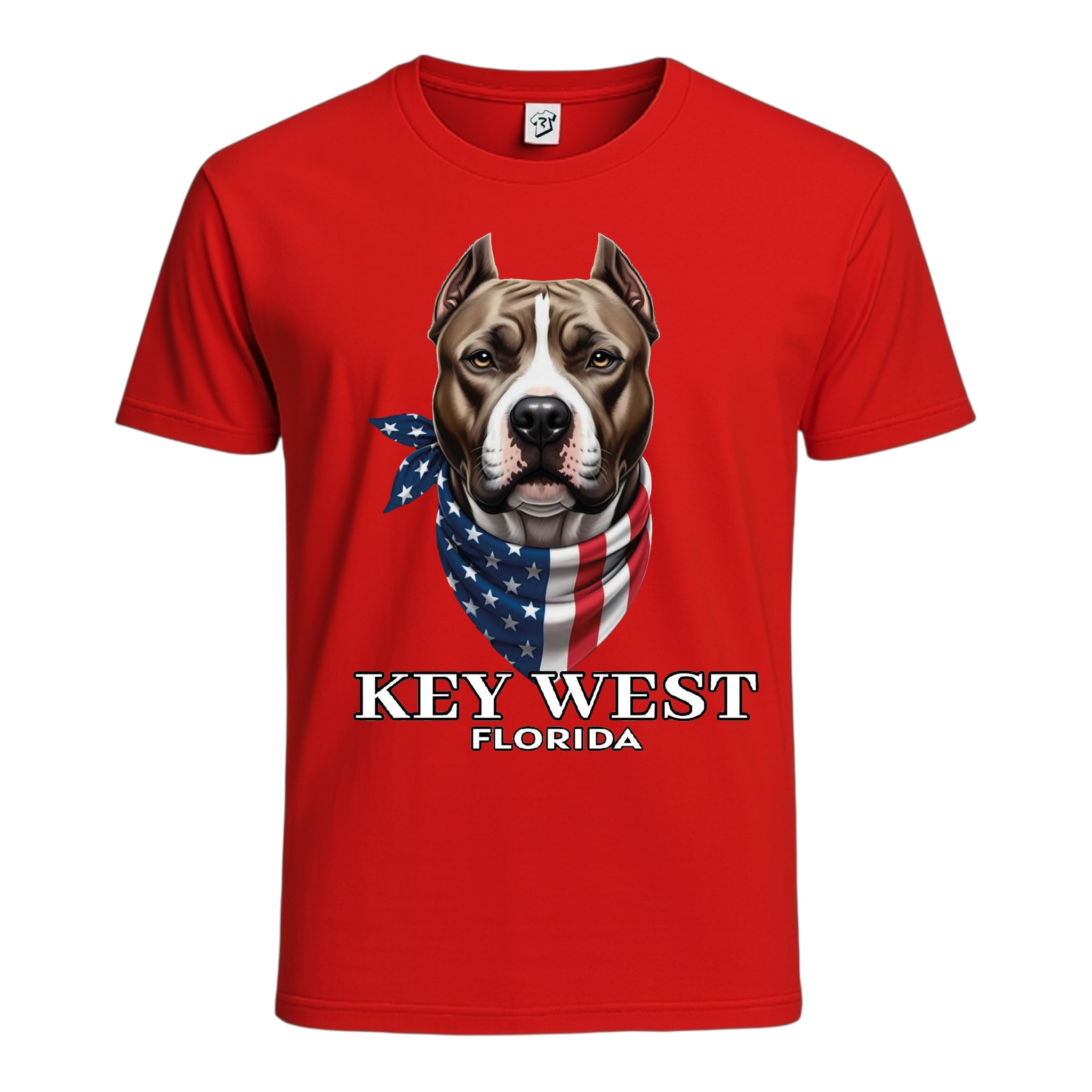 Tees Club graphic tee Pitbull KW - Cotton Tee Navy Size 2XL detail