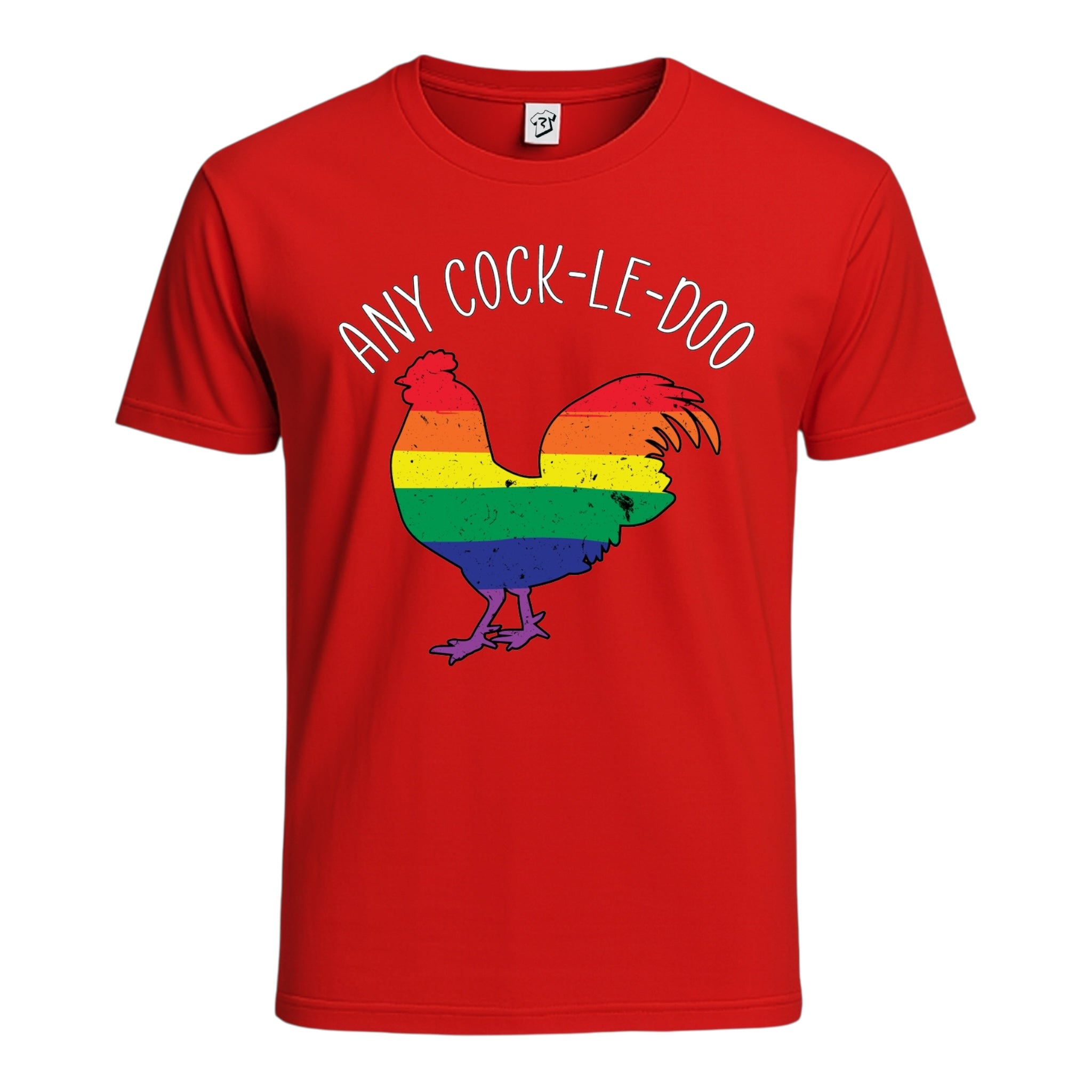 Tees Club graphic tee Any Cock I'll Do - Cotton Tee Navy Size 2XL detail