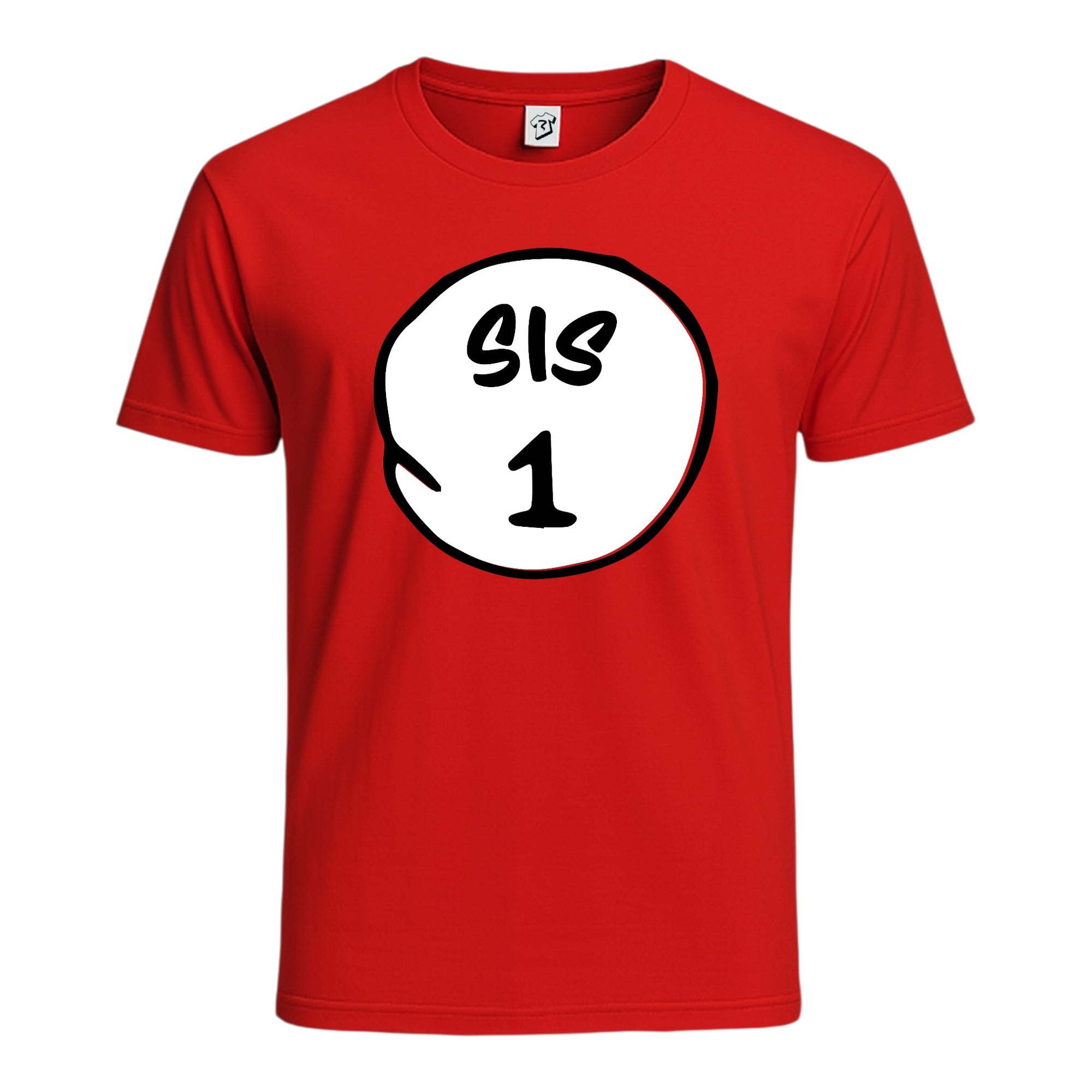 Tees Club graphic tee Sis 1 - Cotton Tee Navy Size S front view