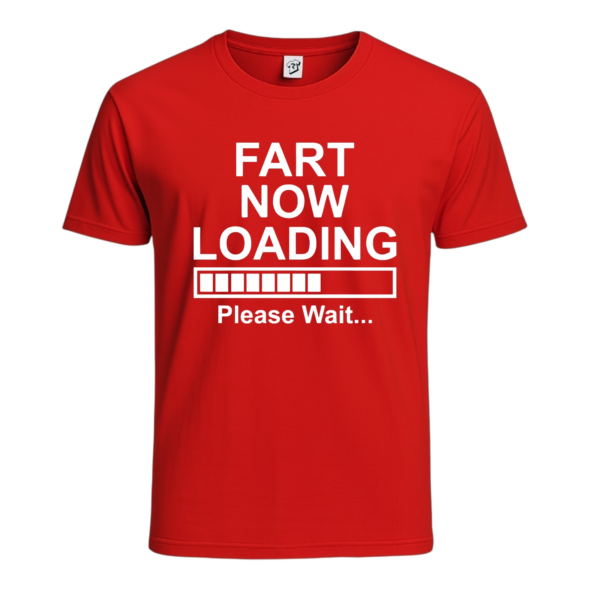 Tees Club graphic tee Fart Loading - Cotton Tee Navy Size 2XL detail