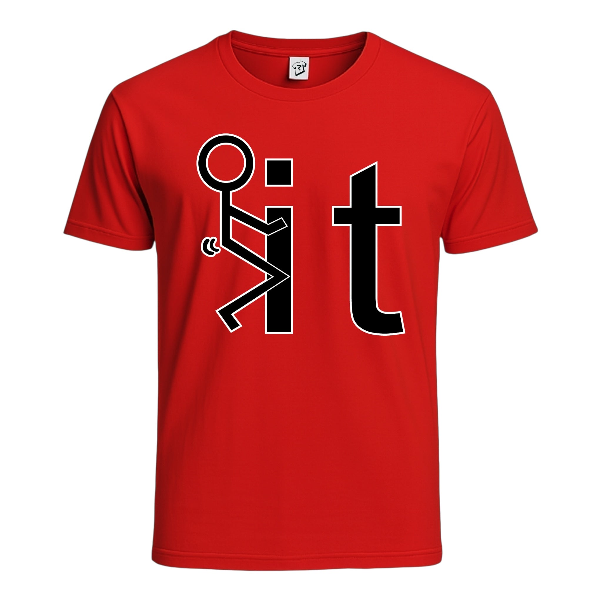 Tees Club graphic tee Fuck It - Cotton Tee Navy Size 2XL detail