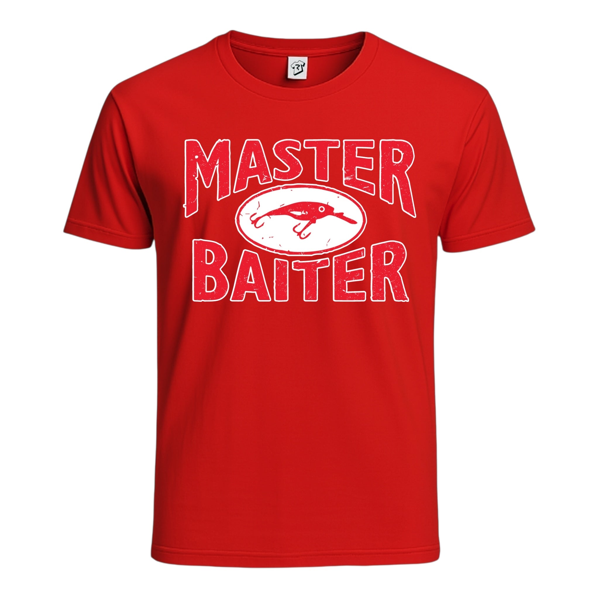 Tees Club graphic tee Master Baiter - Cotton Tee Navy Size 2XL detail