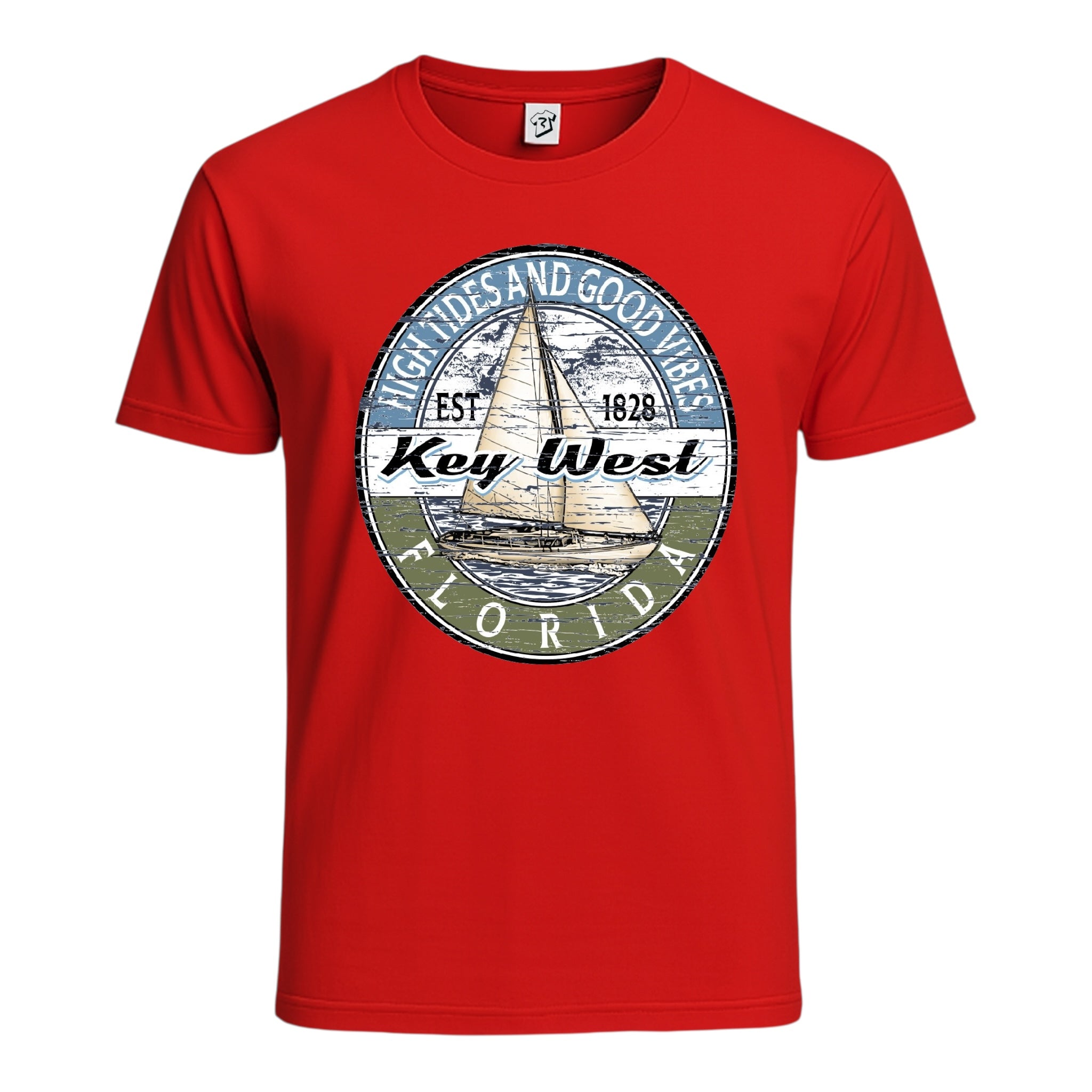Sail Boat KW Cotton Tee