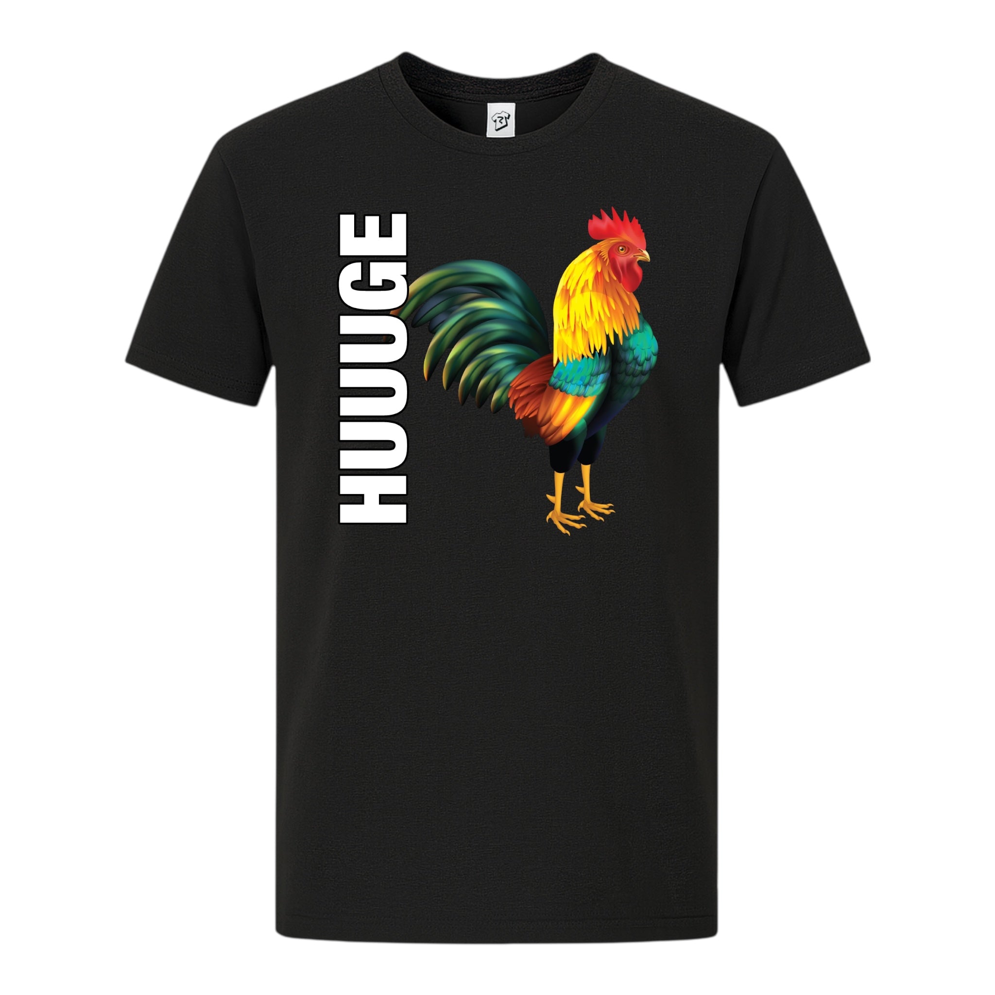 Tees Club graphic tee Huge Cock - Premium Tee Black Size M detail