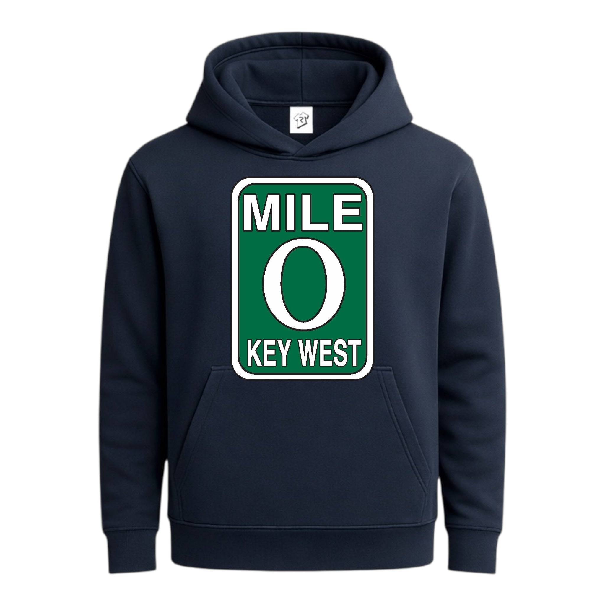 Tees Club streetwear hoodie Mile 0 KW - Hoodie Navy Size M detail