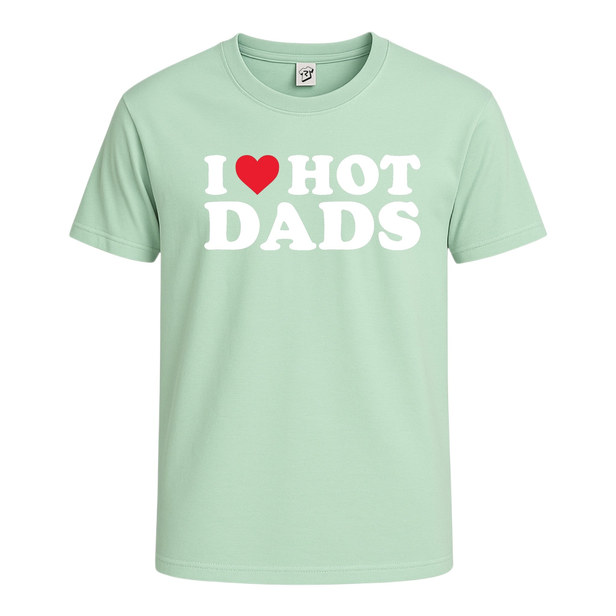 Tees Club graphic tee I Love Hot Dads - Cotton Tee Navy Size M detail