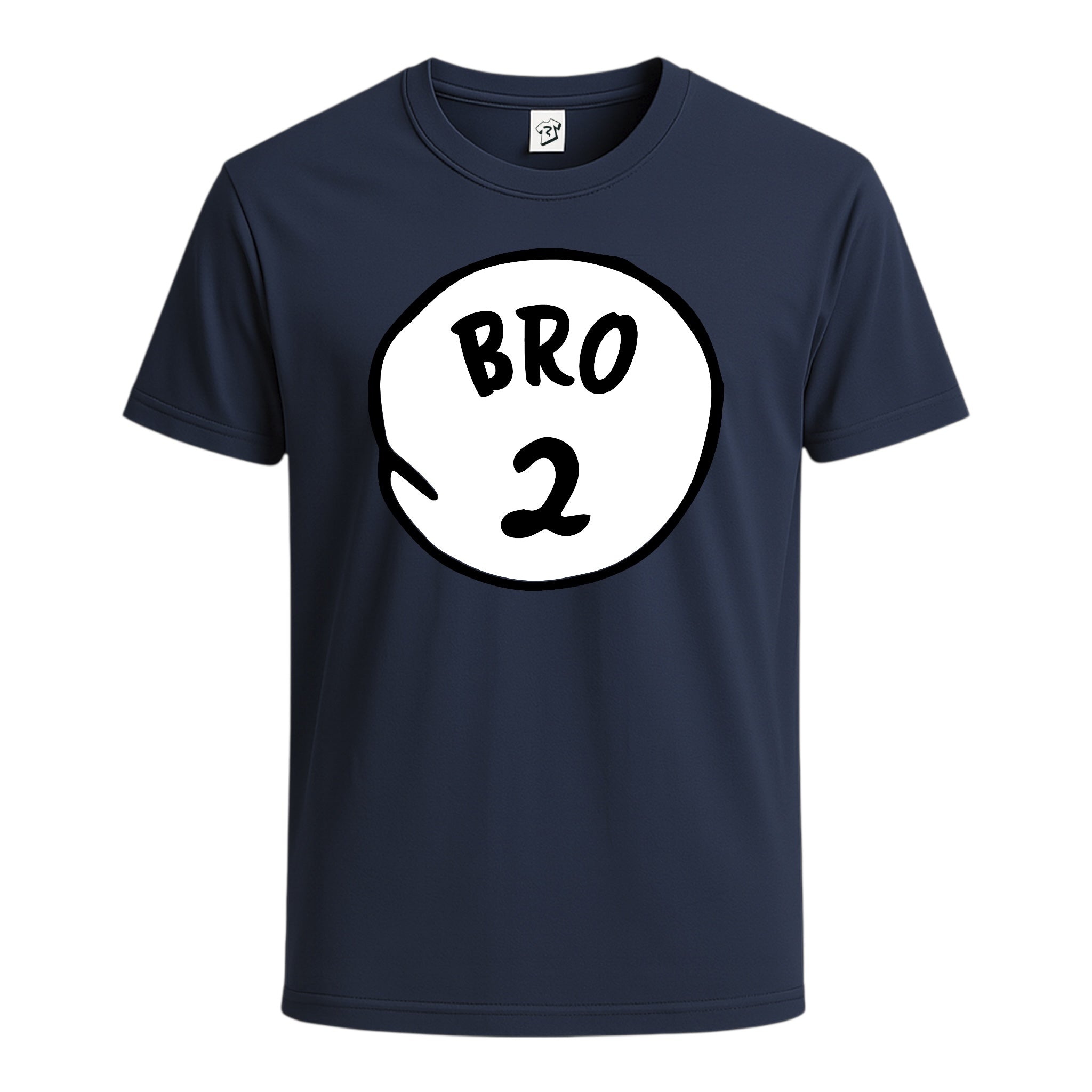 Tees Club graphic tee Bro 2 - Cotton Tee Navy Size XL detail