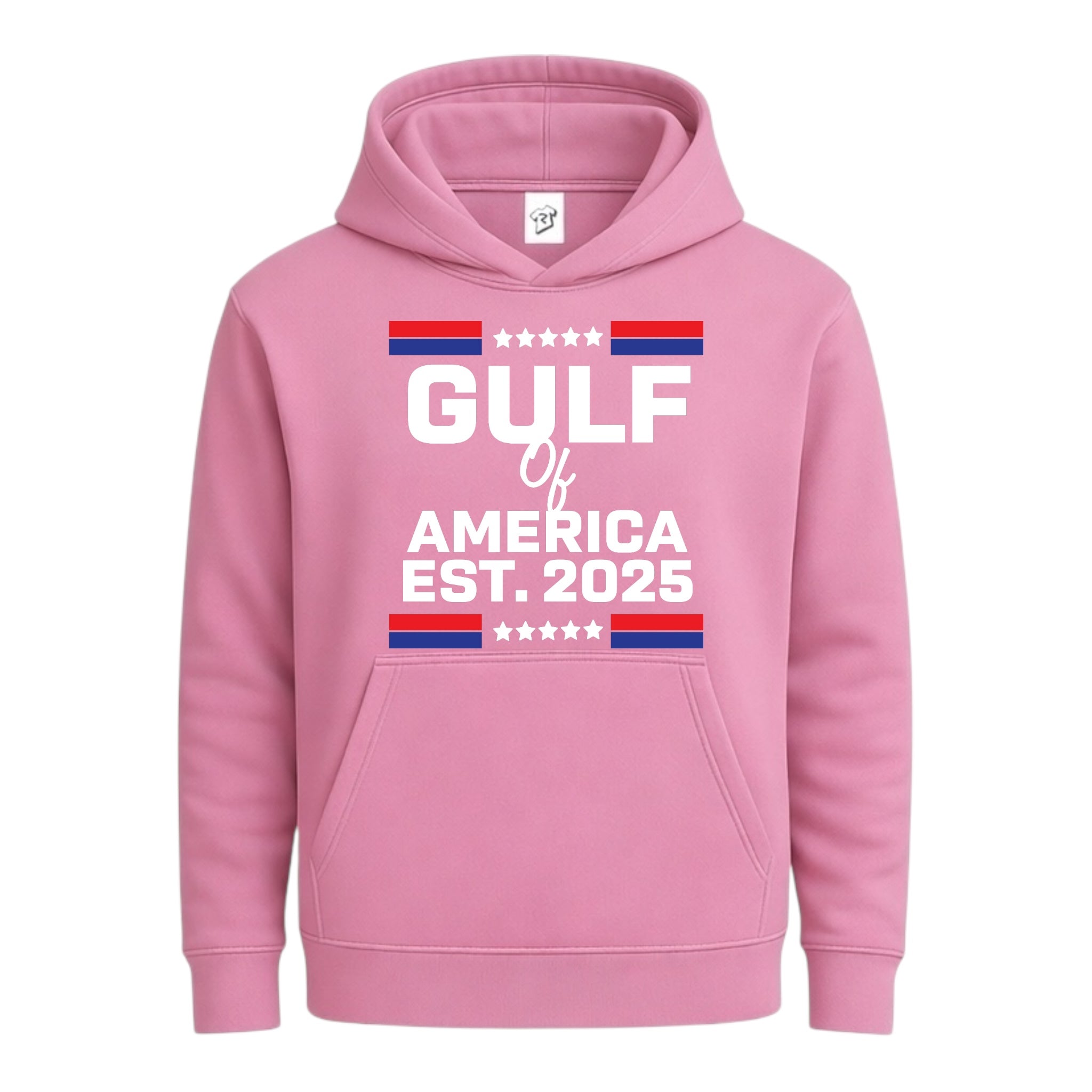 Tees Club streetwear hoodie Gulf of America EST 2025 - Hoodie Navy Size M detail