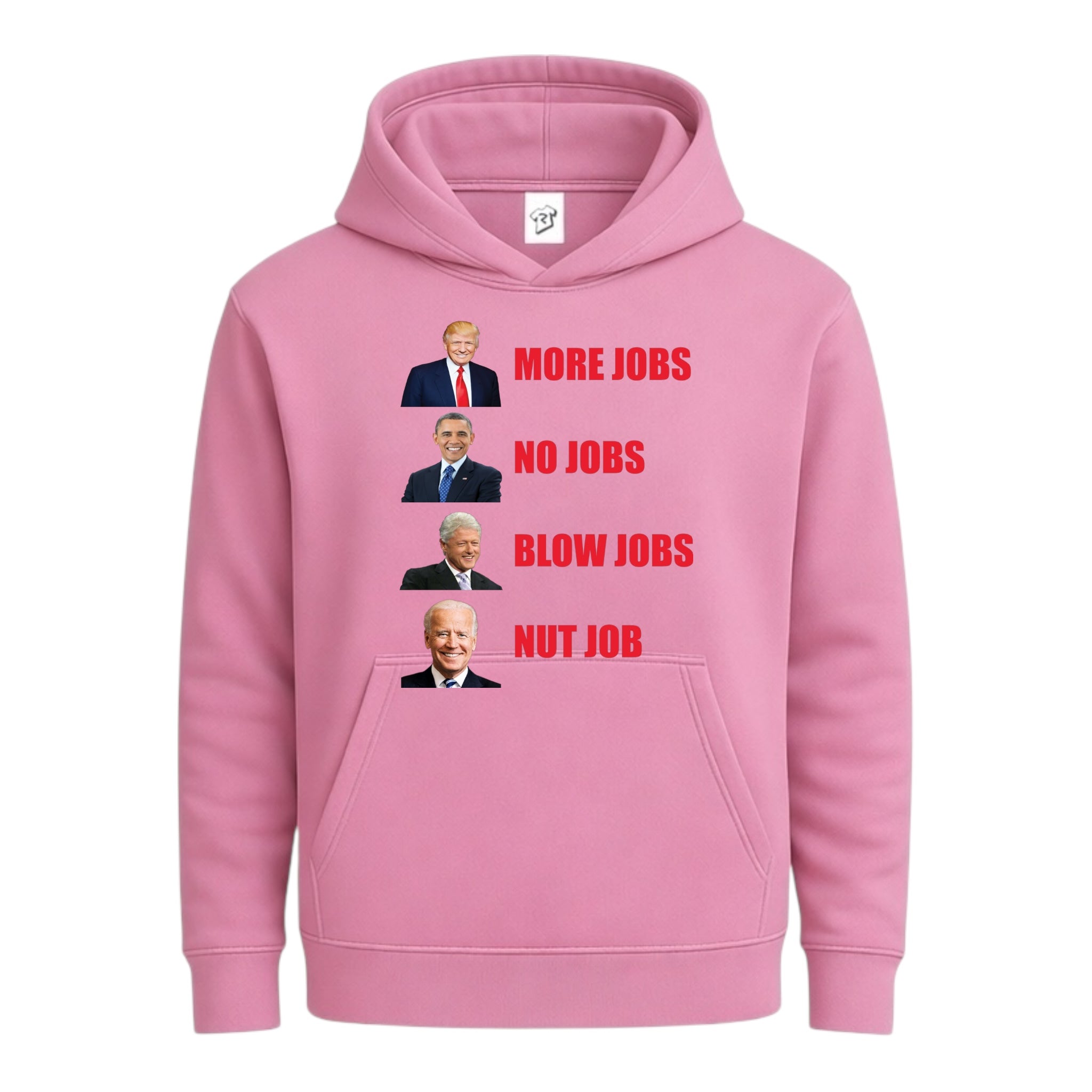 Tees Club streetwear hoodie More Jobs No Jobs - Hoodie Navy Size L detail