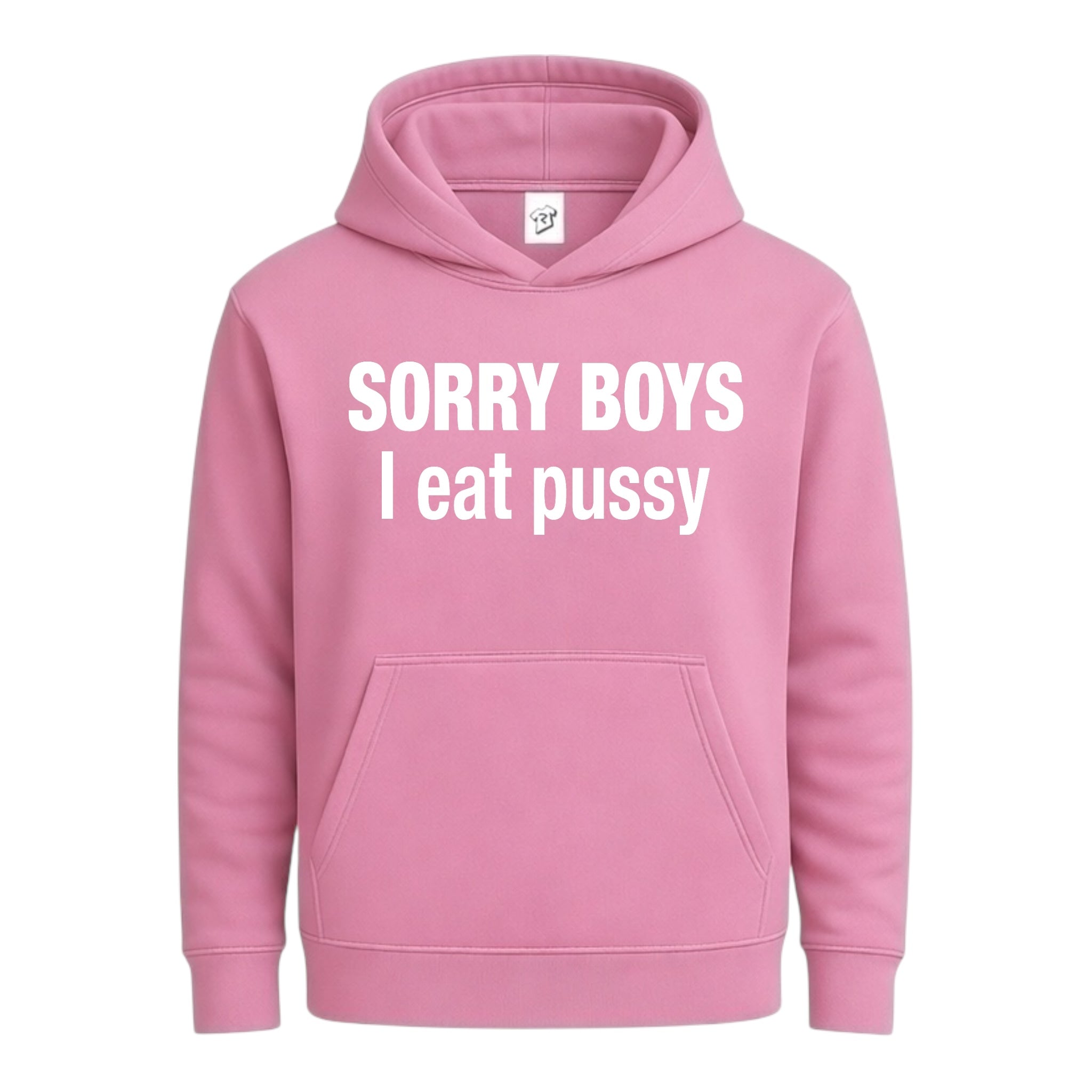 Tees Club streetwear hoodie Sorry Boys I Eat Pussy - Hoodie Navy Size M detail