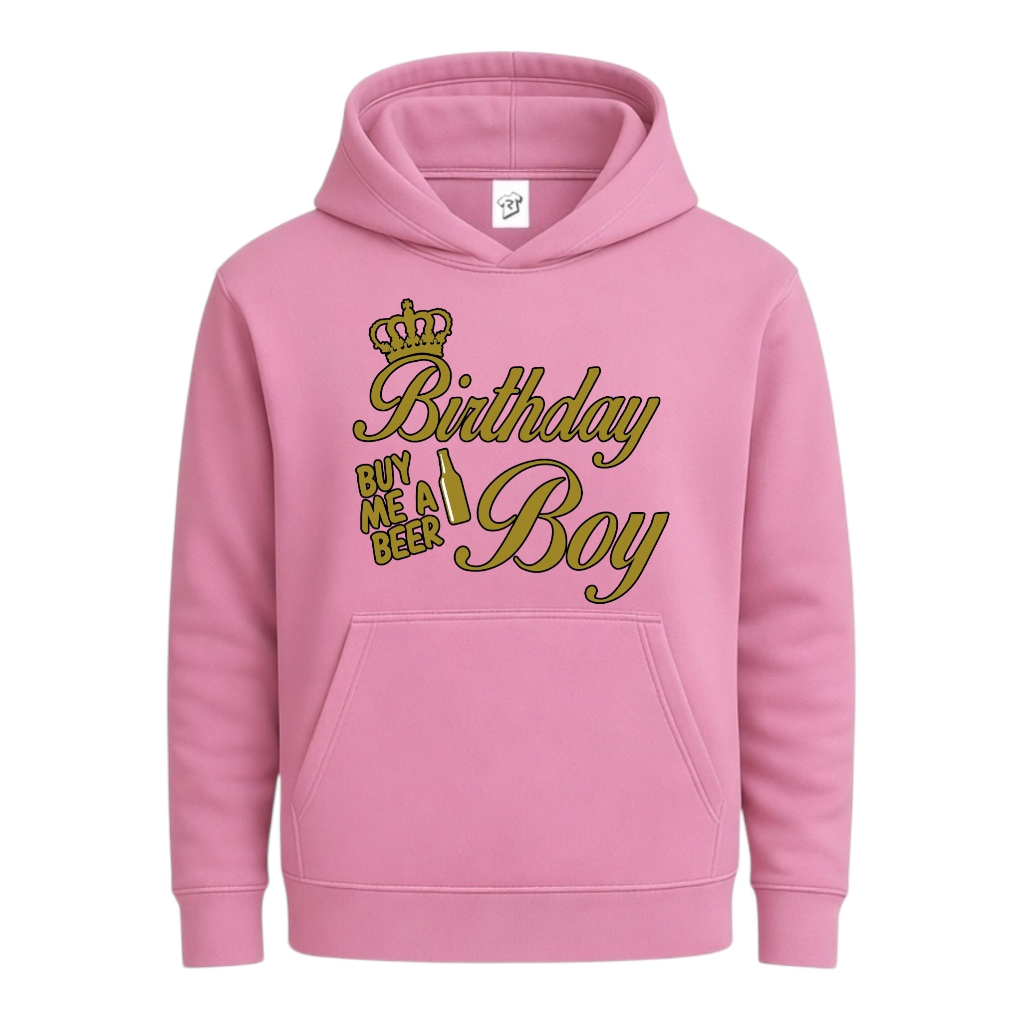 Tees Club streetwear hoodie Birthday Boy (Buy Me a Beer) - Hoodie Navy Size M detail