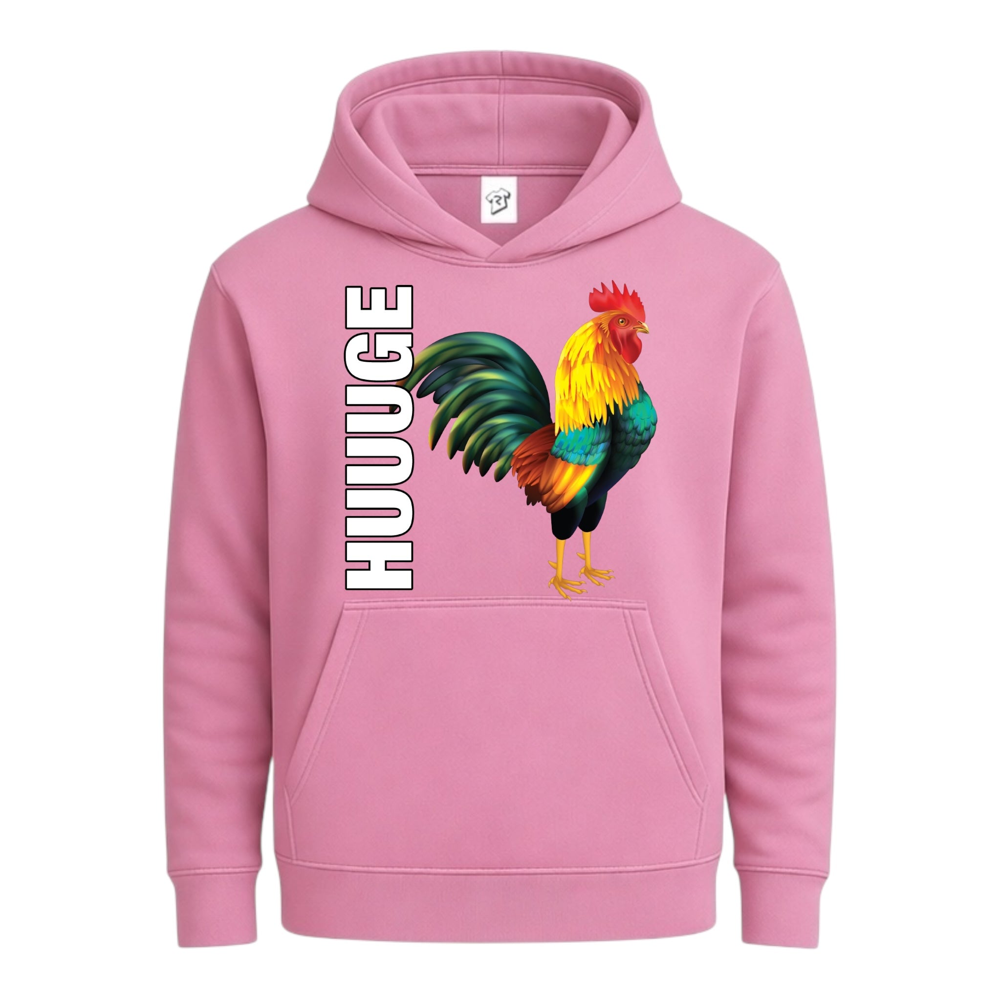 Tees Club streetwear hoodie Huge Cock - Hoodie Navy Size S front view