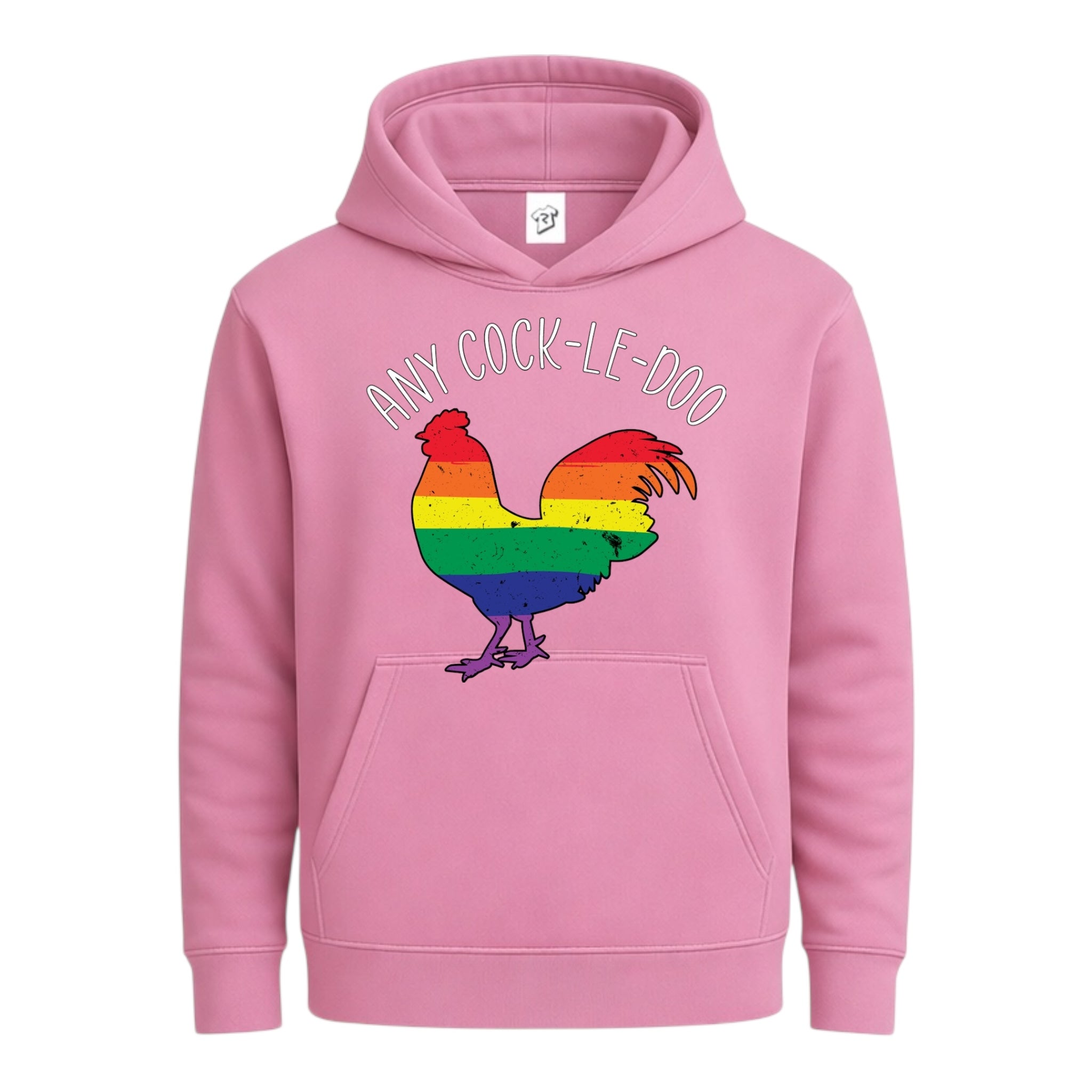 Tees Club streetwear hoodie Any Cock I'll Do - Hoodie Navy Size S front view