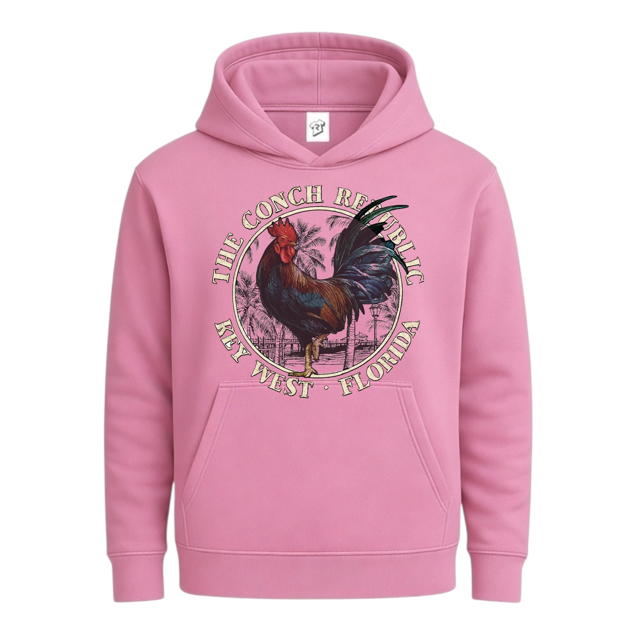 Tees Club streetwear hoodie Rooster Conch Rep KW - Hoodie Navy Size L detail