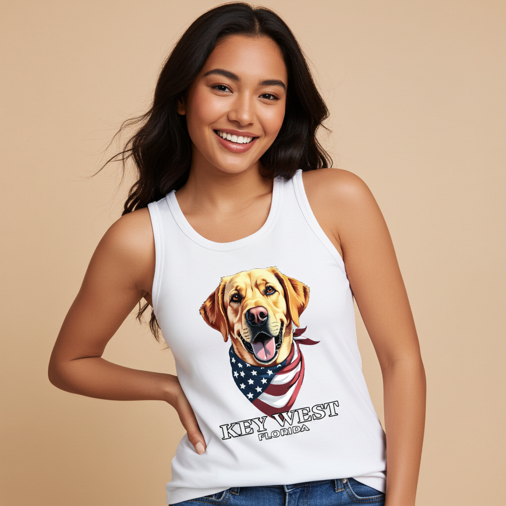 Golden Retriever KW - Tank Top