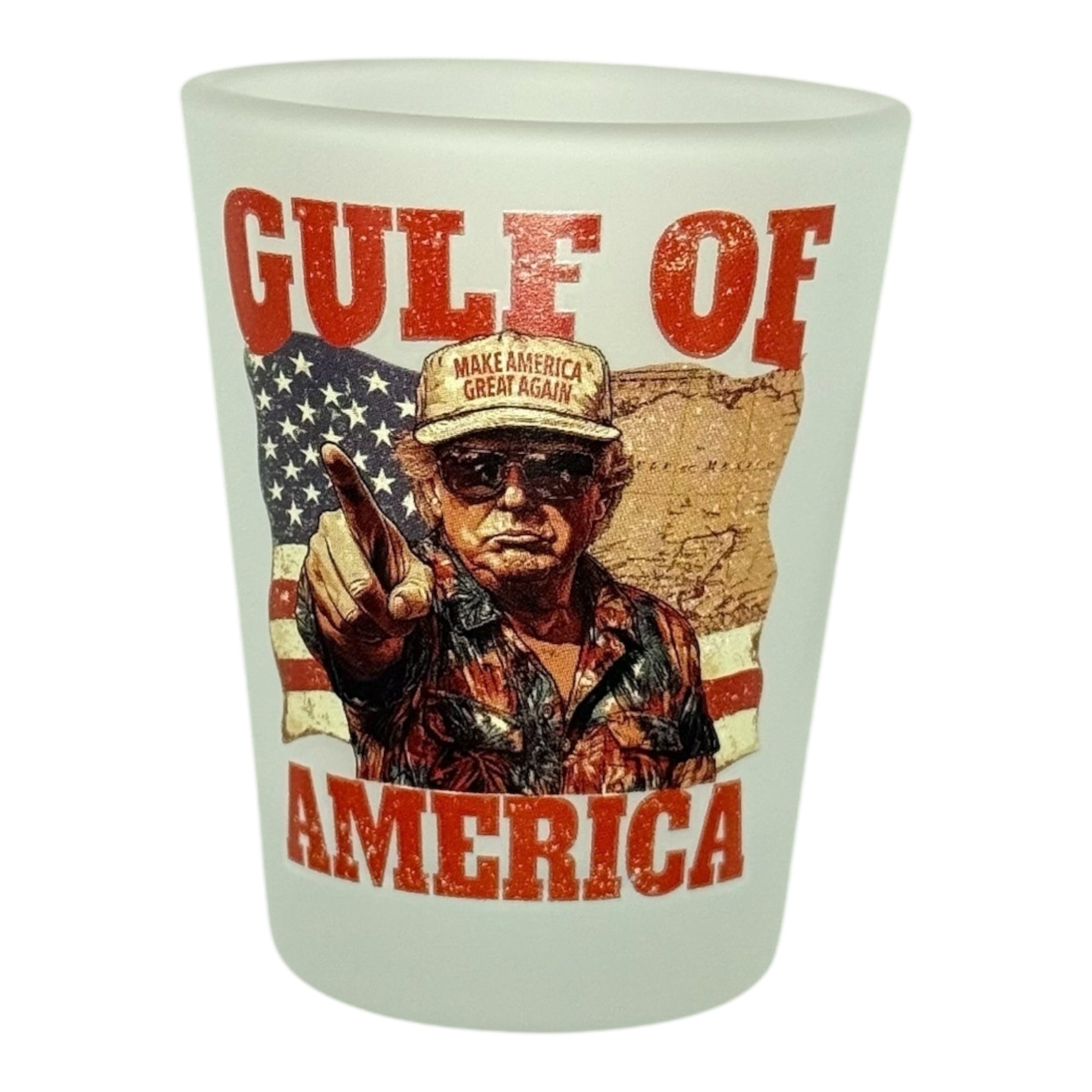 "Gulf of America" Funny Shot Glass