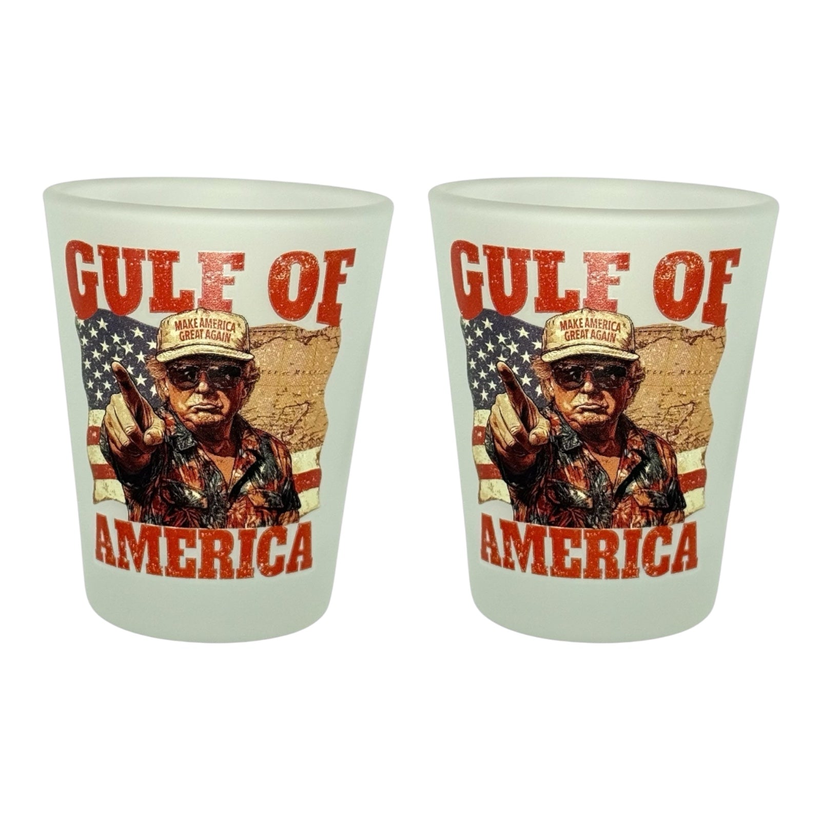 "Gulf of America" Funny Shot Glass