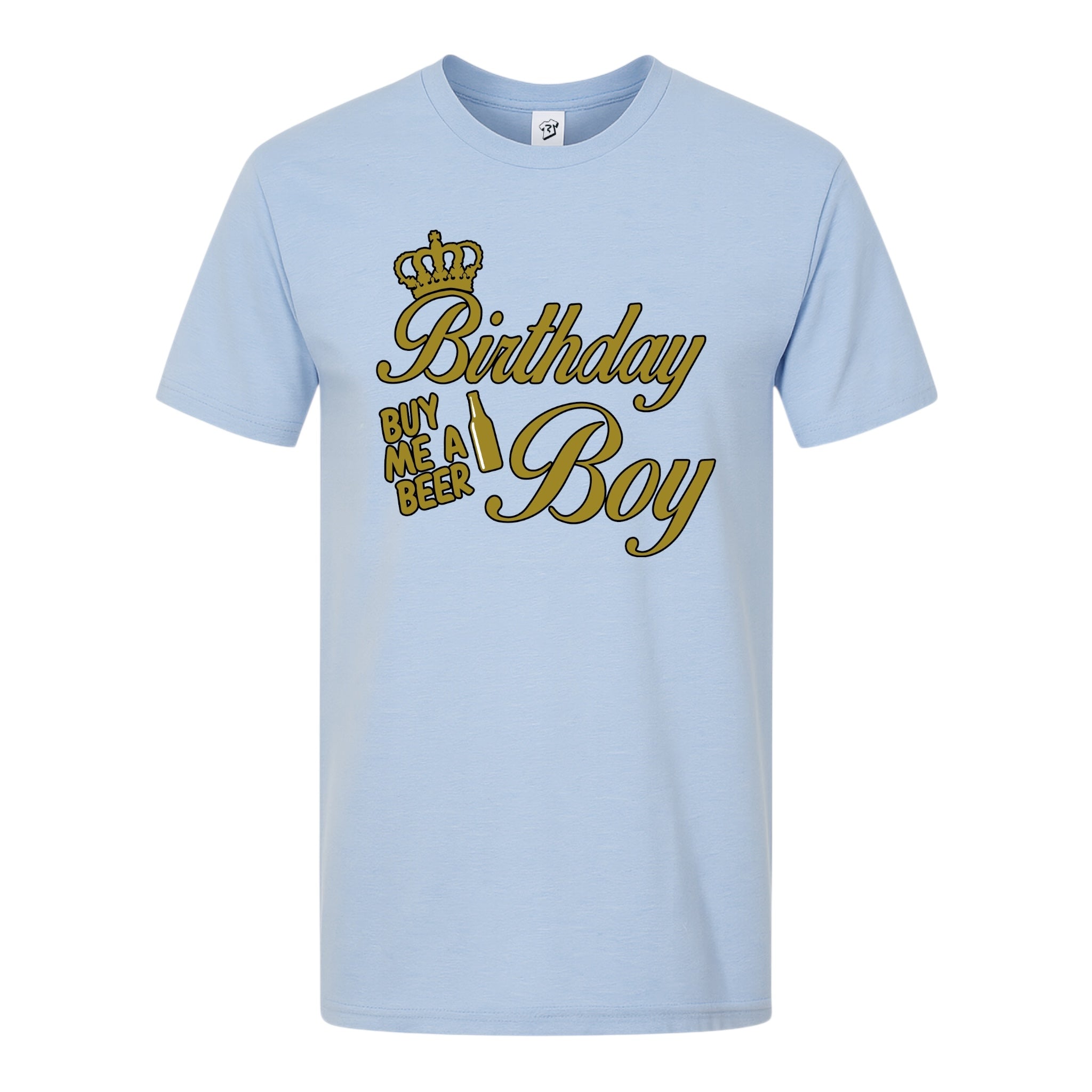 Tees Club graphic tee Birthday Boy (Buy Me a Beer) - Premium Tee Black Size M detail