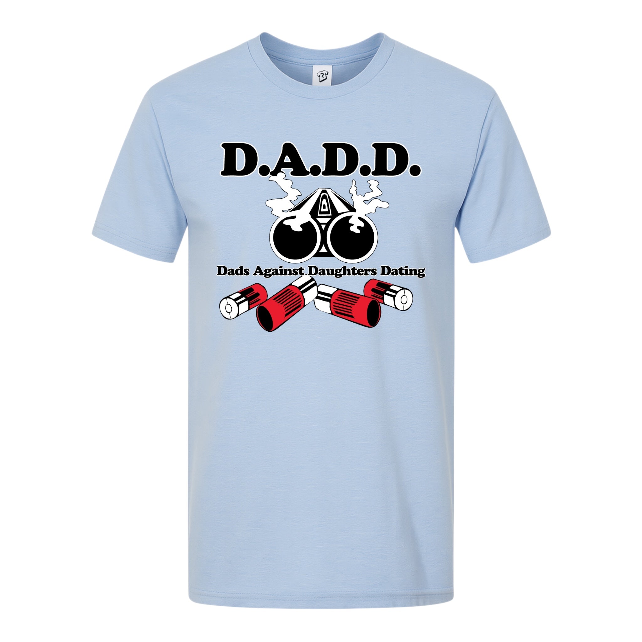 Tees Club graphic tee D.A.D.D. (Dads Against Daughter Daiting) - Premium Tee Black Size L detail