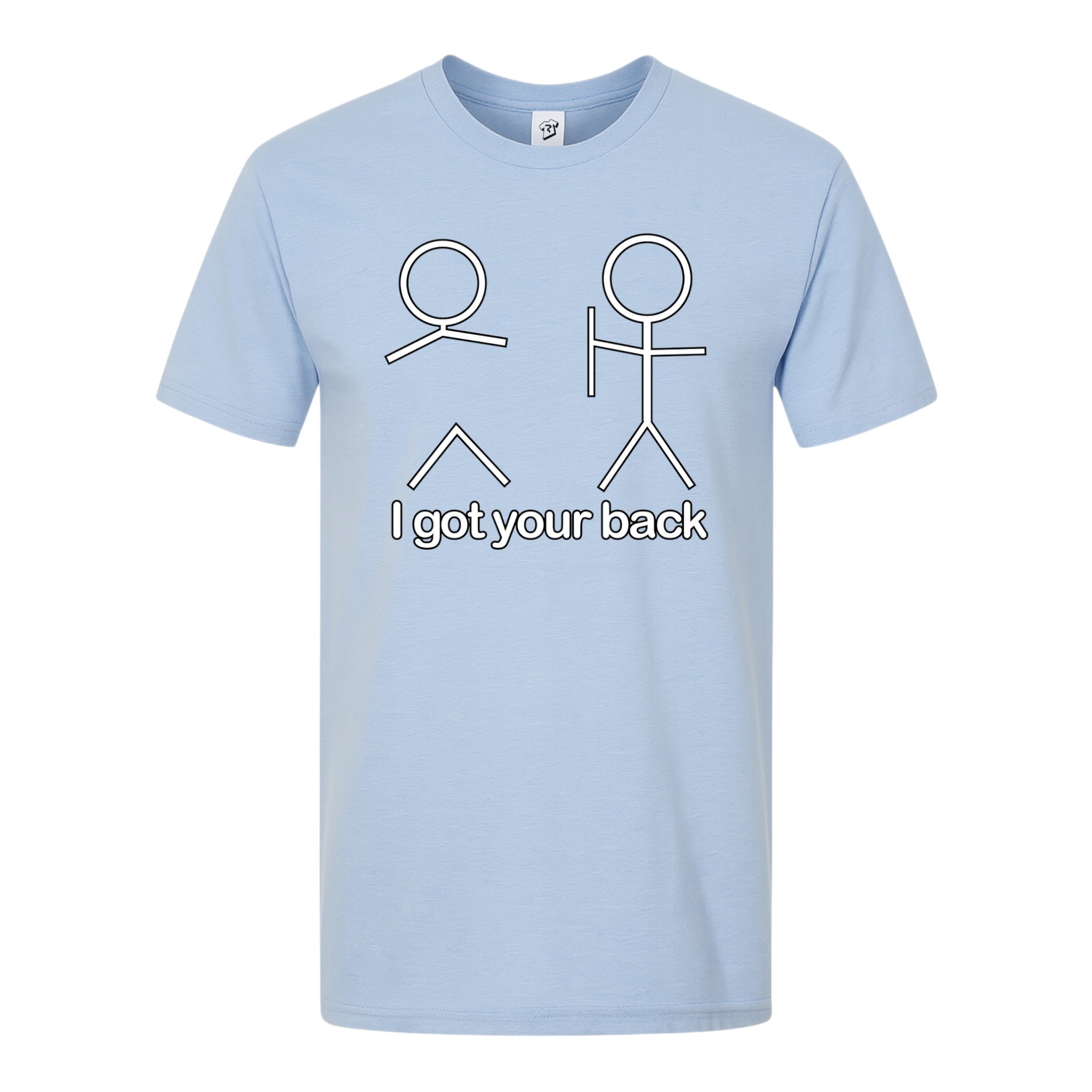 Tees Club graphic tee I Got Your Back - Premium Tee Black Size M detail