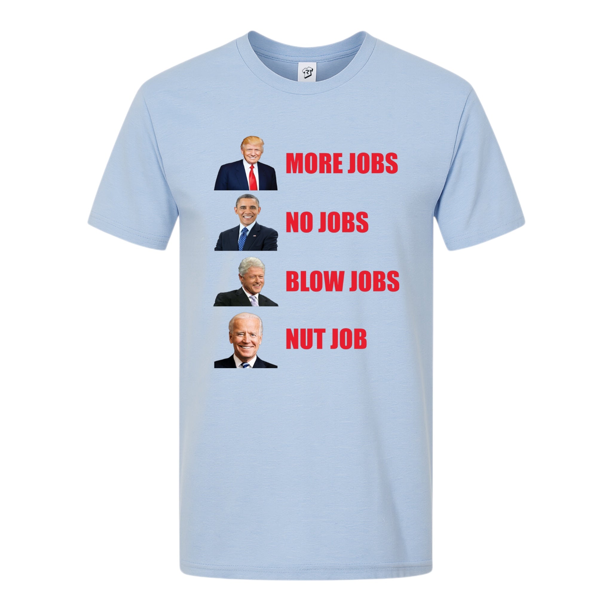 Tees Club graphic tee More Jobs No Jobs - Premium Tee Black Size M detail