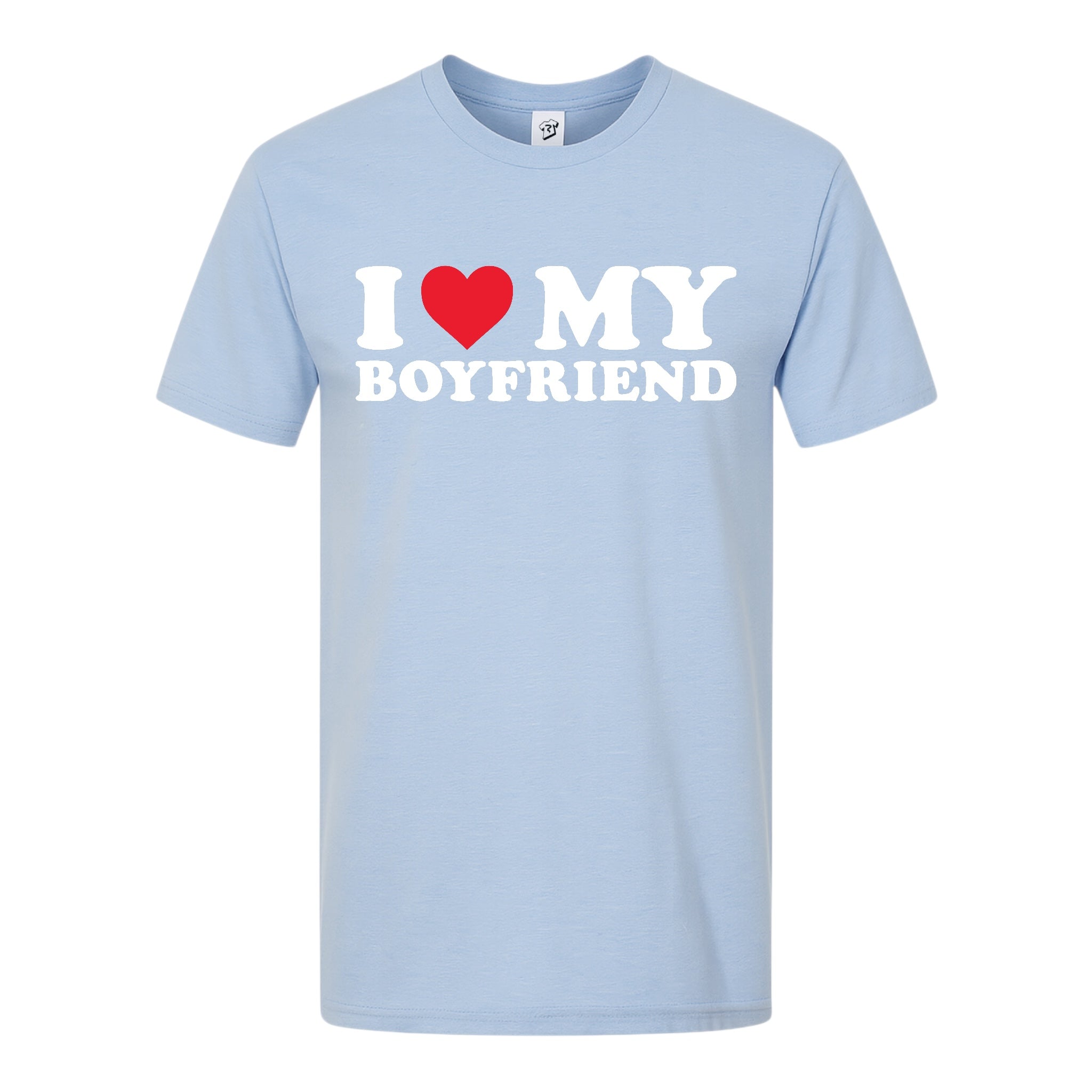 Tees Club graphic tee I Love My Boyfriend - Premium Tee Black Size M detail