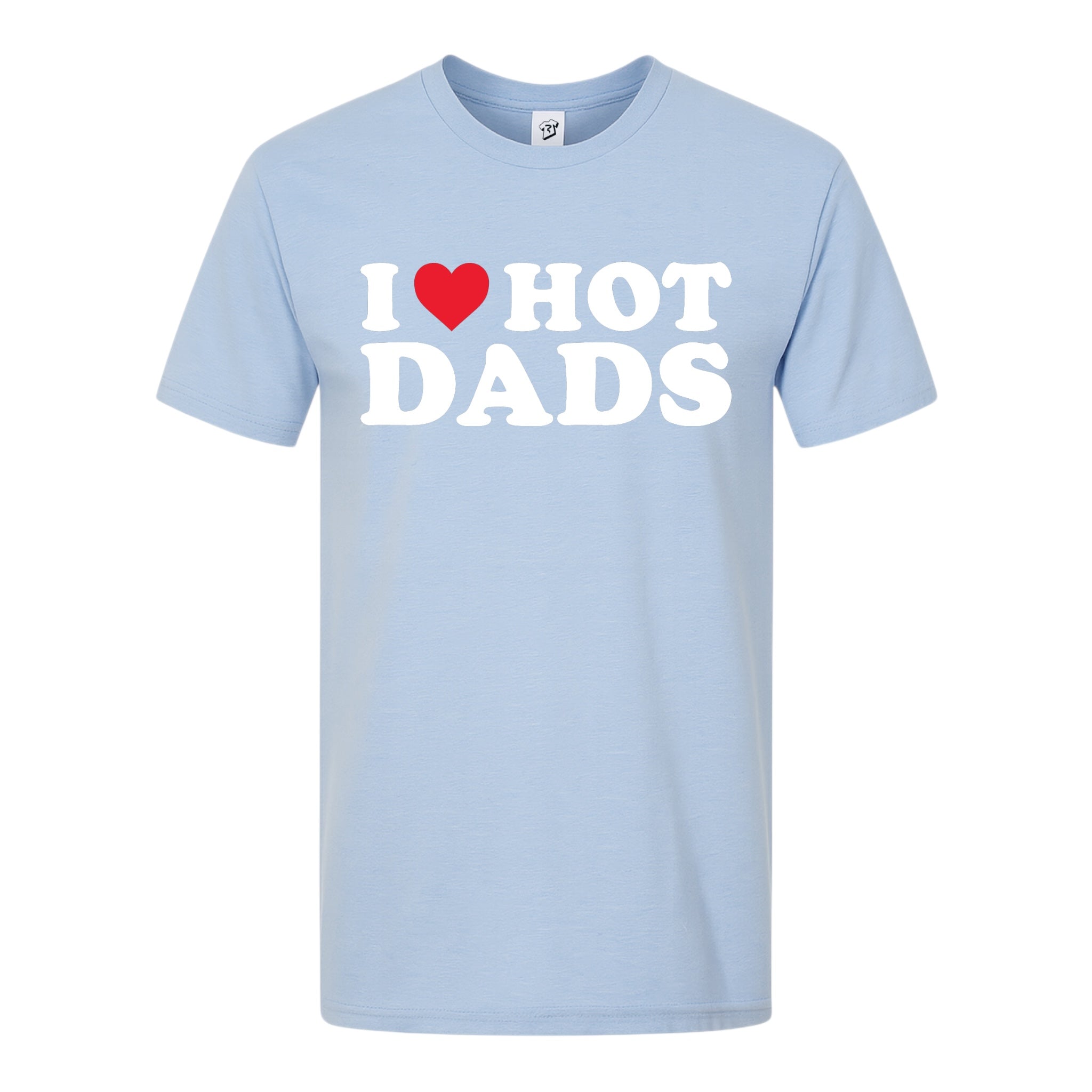 Tees Club graphic tee I Love Hot Dads - Premium Tee Black Size M detail