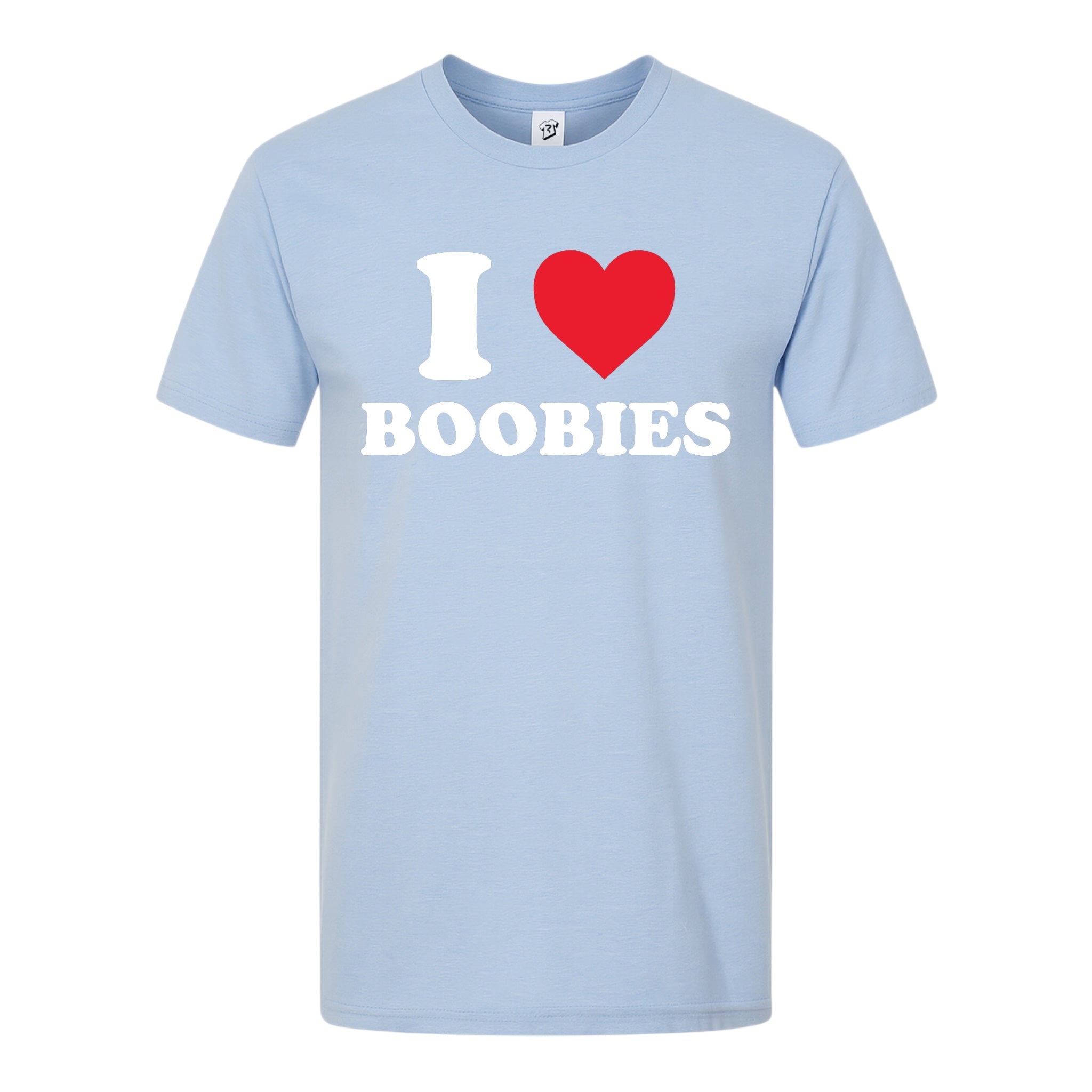Tees Club graphic tee I Love Boobies - Premium Tee Black Size M detail