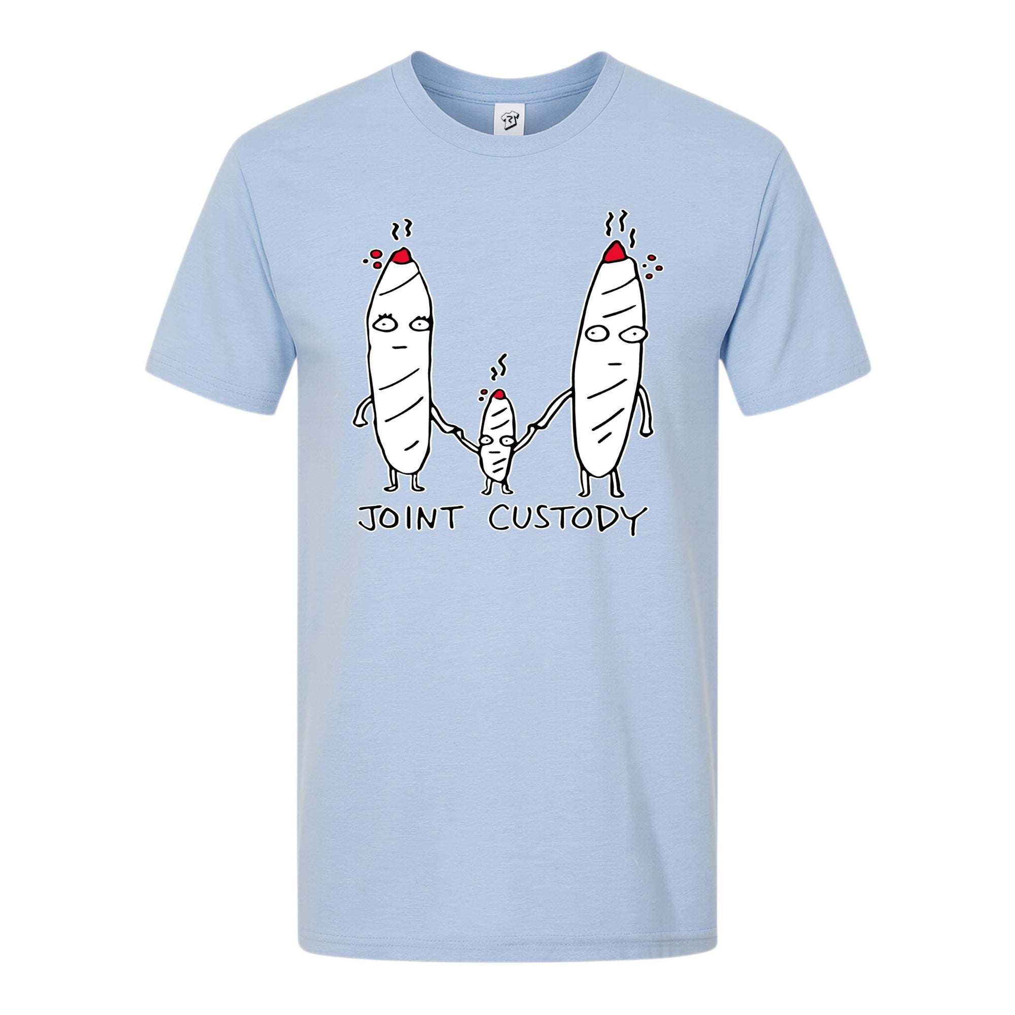 Tees Club graphic tee Joint Custody - Premium Tee Black Size S back view