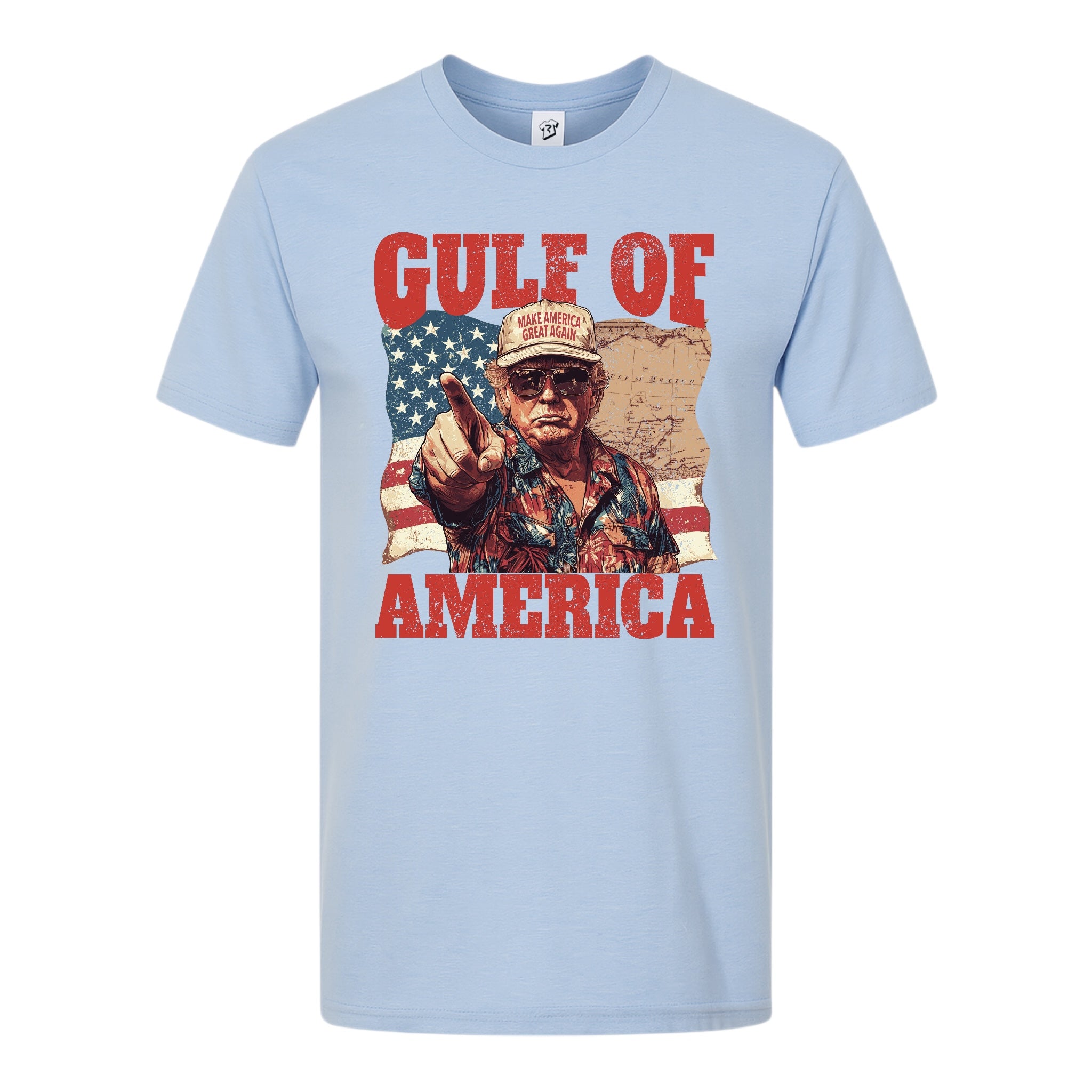 Tees Club graphic tee Gulf of America Jimmy Buffett - Premium Tee Black Size L detail