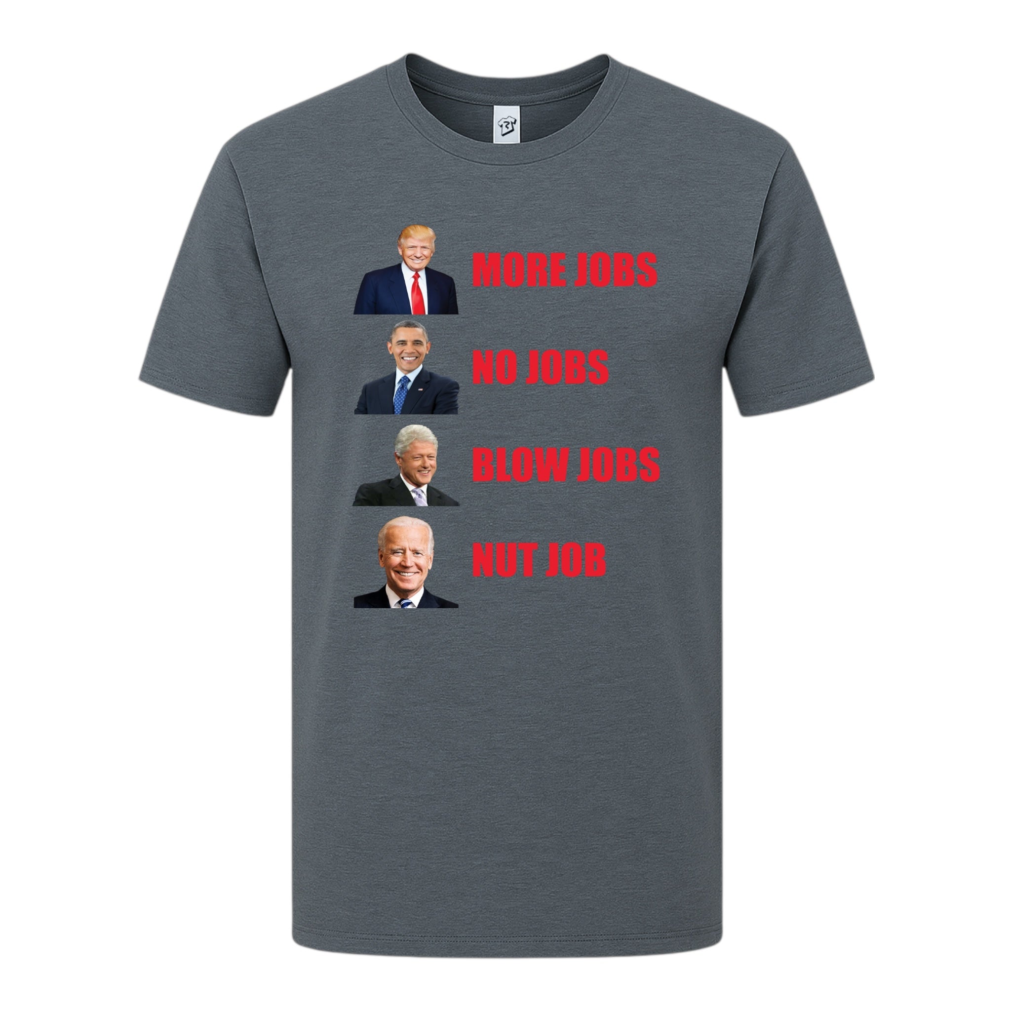 Tees Club graphic tee More Jobs No Jobs - Premium Tee Black Size M detail