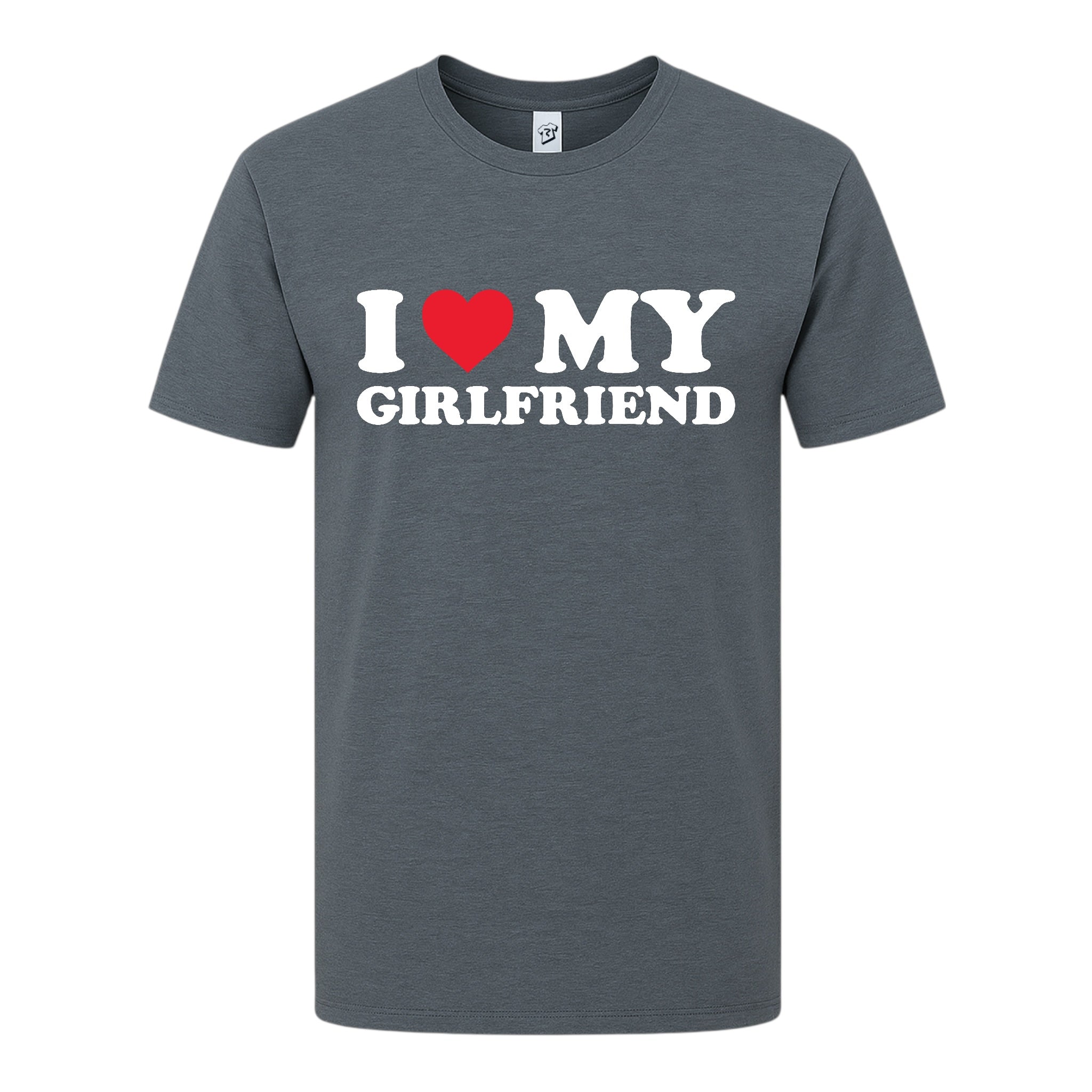 Tees Club graphic tee I Love My Girlfriend - Premium Tee Black Size M detail