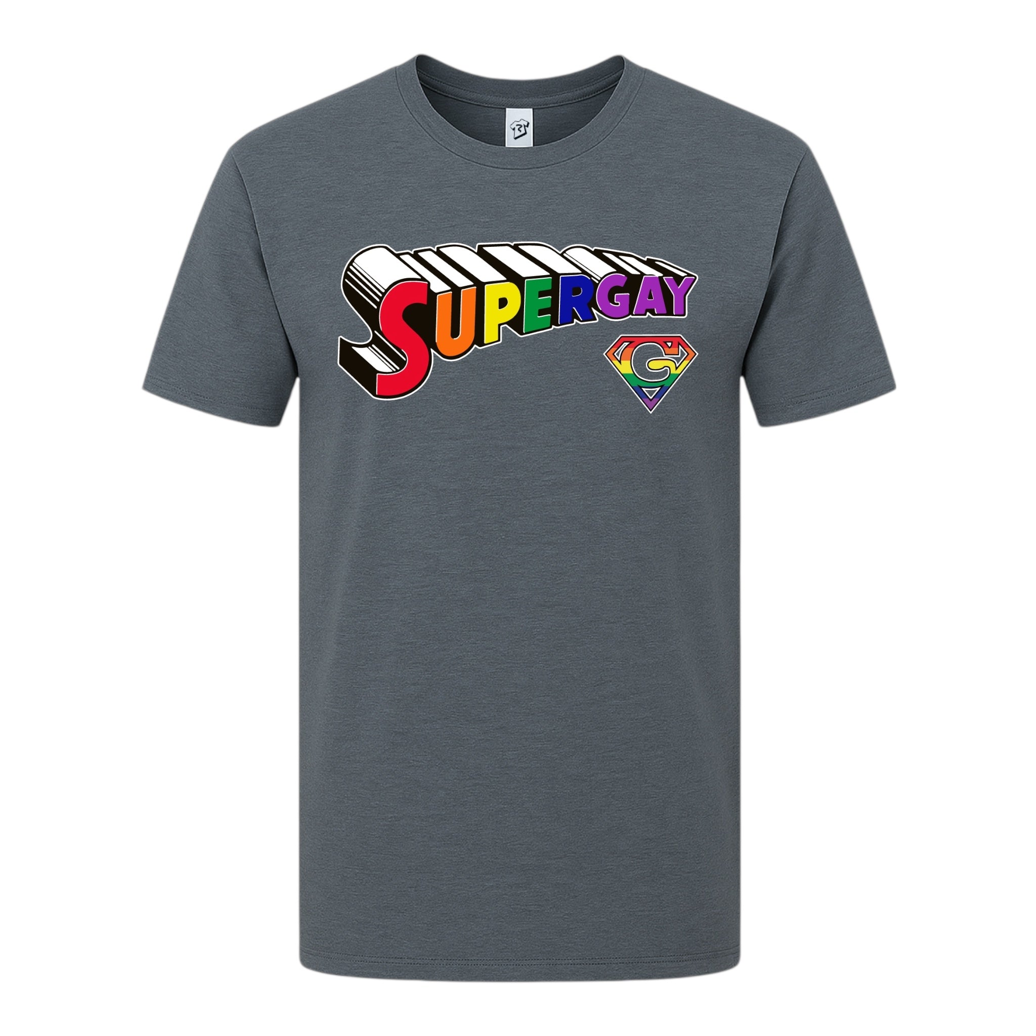 Tees Club graphic tee Supergay - Premium Tee Black Size M detail