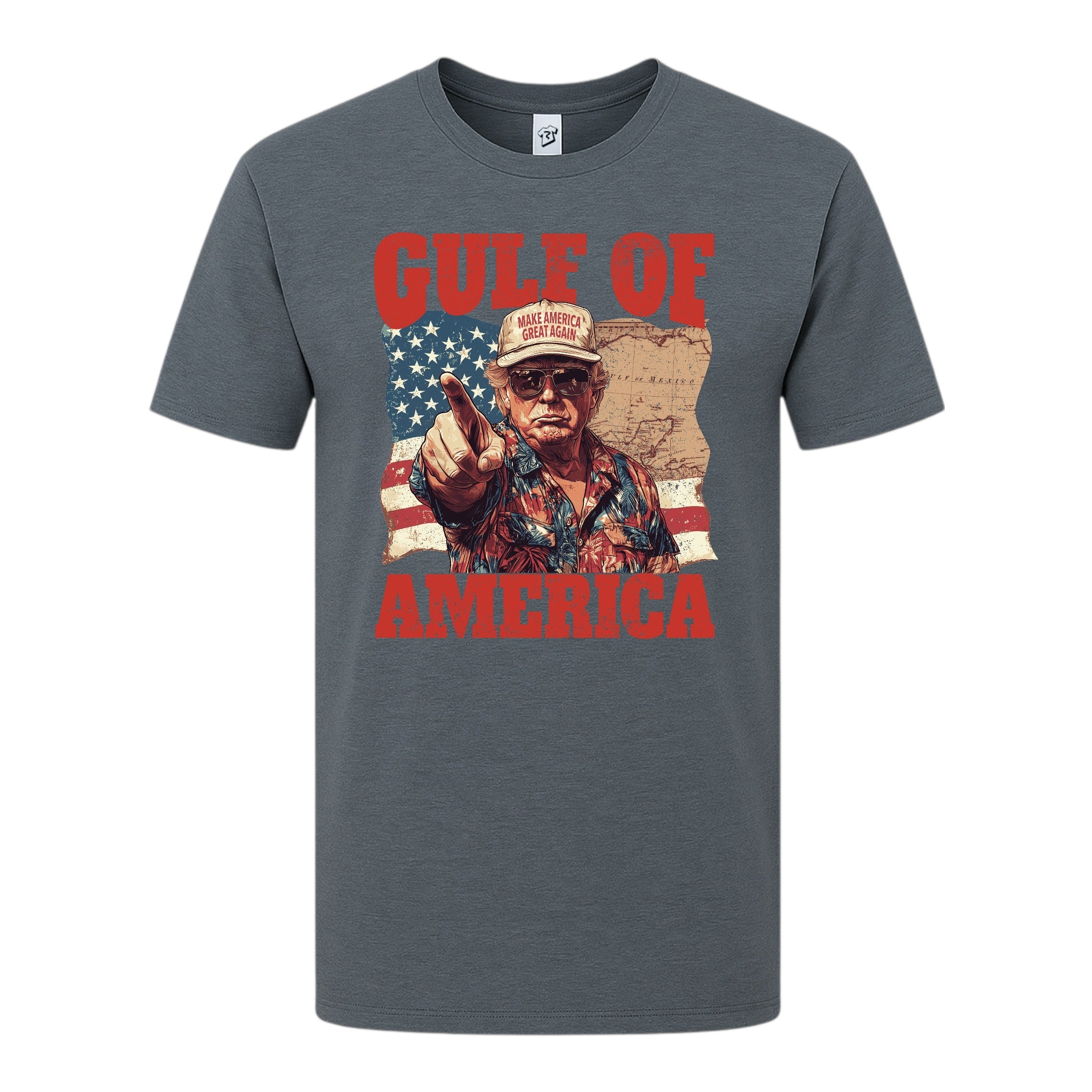 Tees Club graphic tee Gulf of America Jimmy Buffett - Premium Tee Black Size M detail