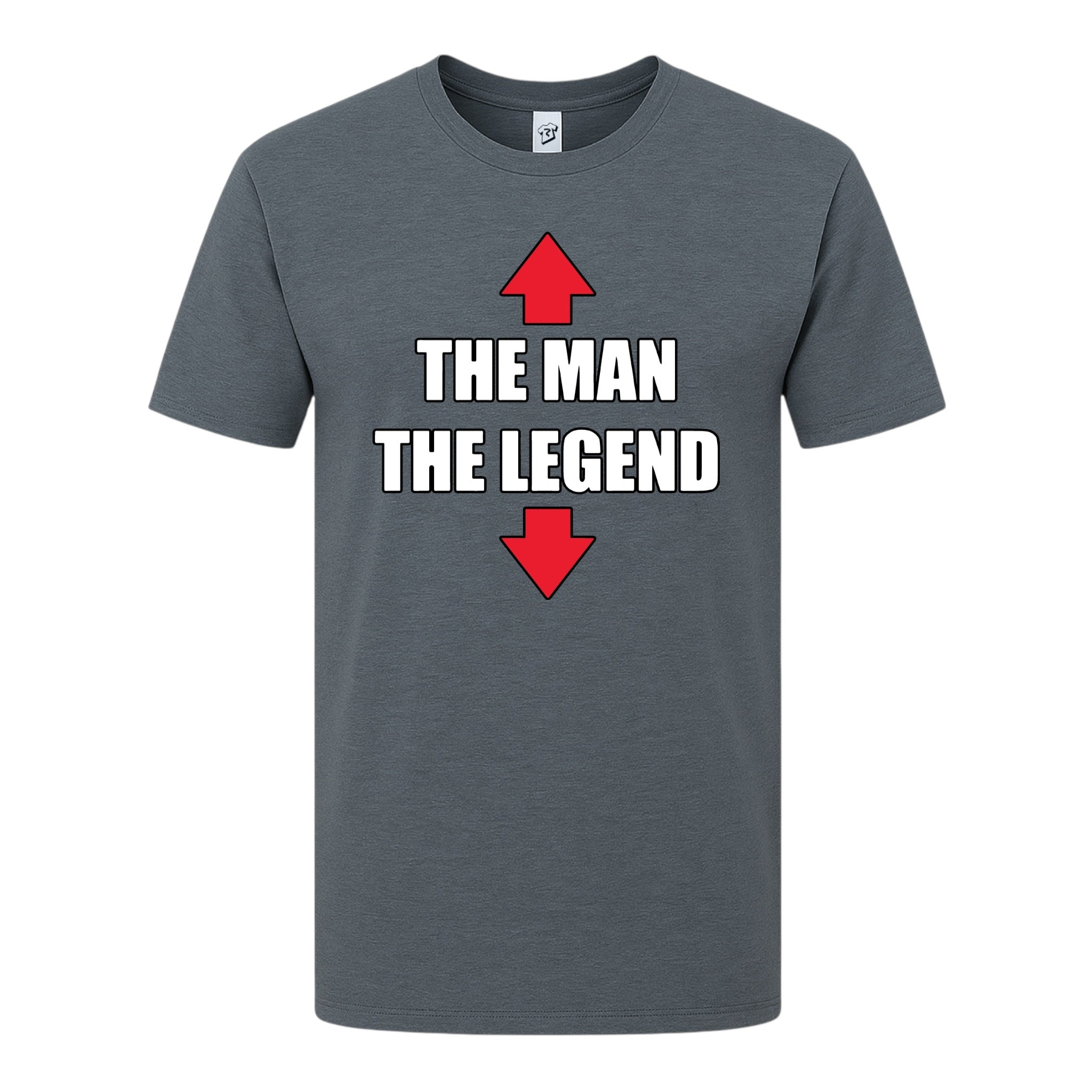 Tees Club graphic tee The Man The Legend - Premium Tee Black Size M detail
