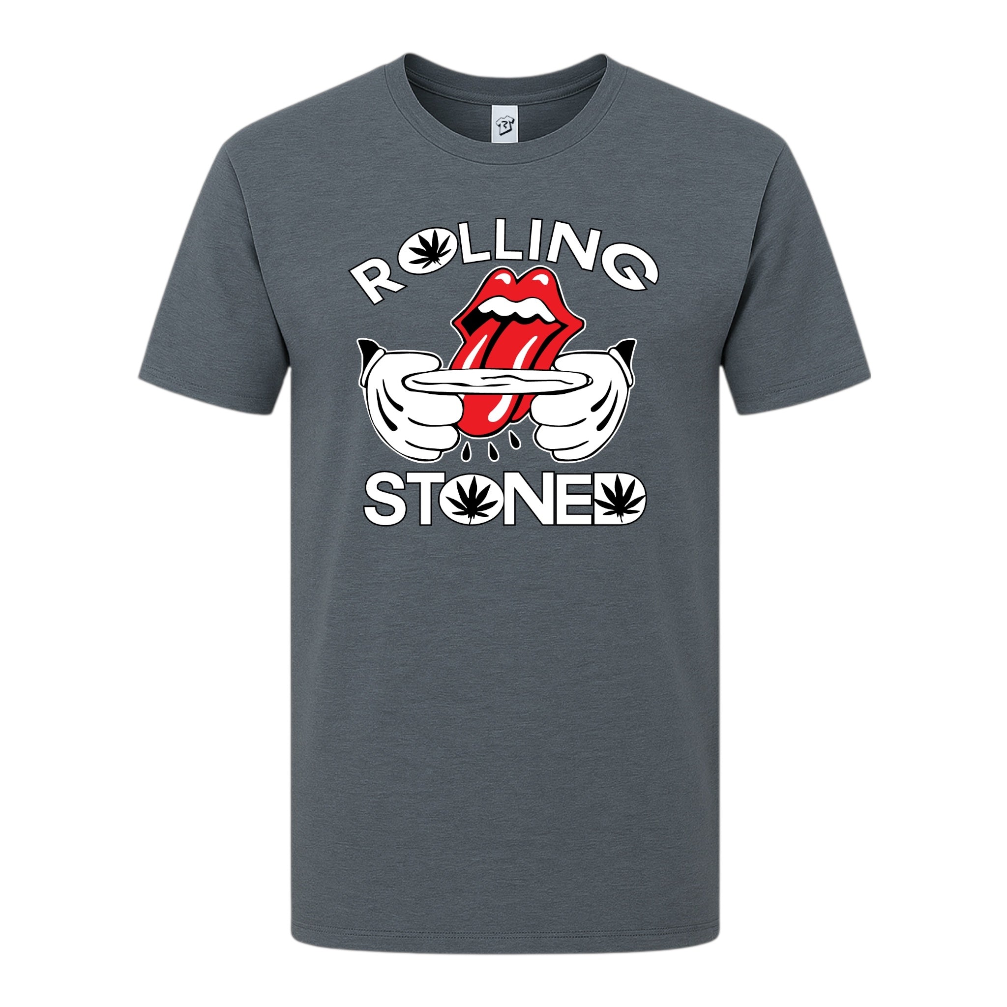 Tees Club graphic tee Rolling Stoned - Premium Tee Black Size L detail