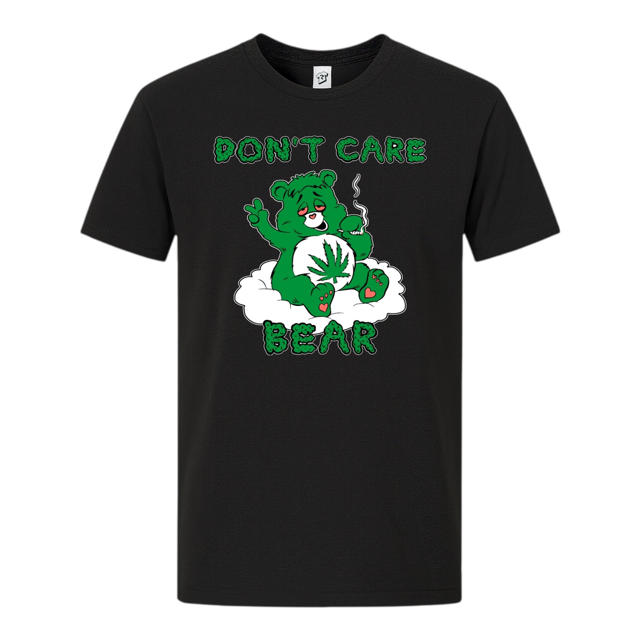 Don't Care Lazy Bear - Premium Tee
