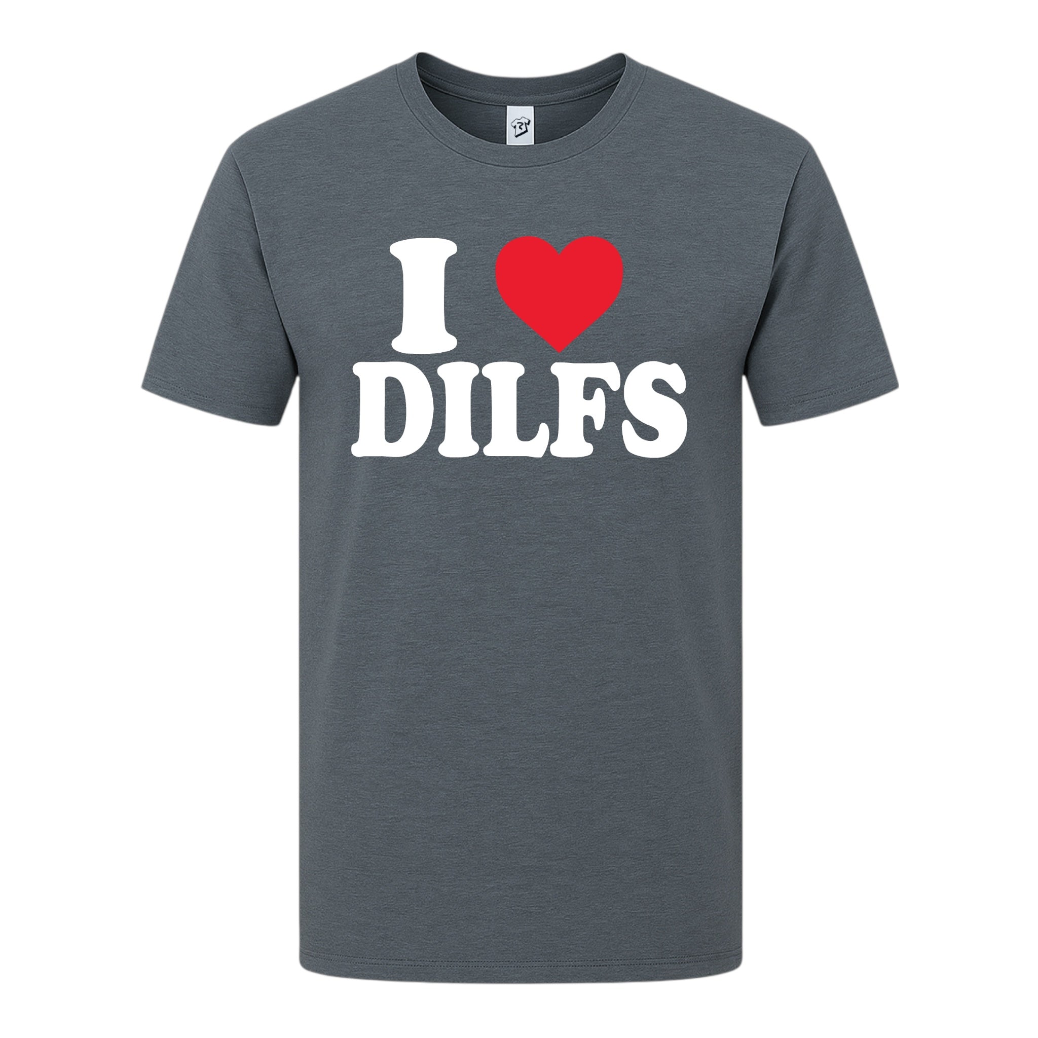 Tees Club graphic tee I Love DILFS - Premium Tee Black Size M detail