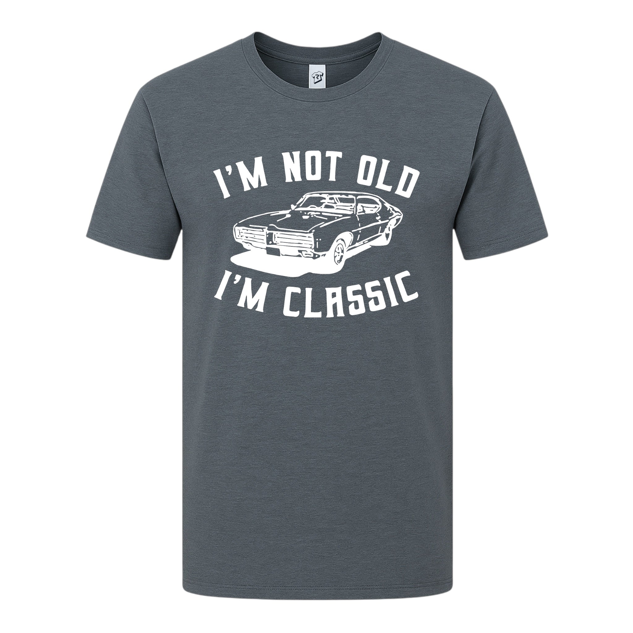 Tees Club graphic tee I'm Not Old I'm Classic - Premium Tee Black Size M detail