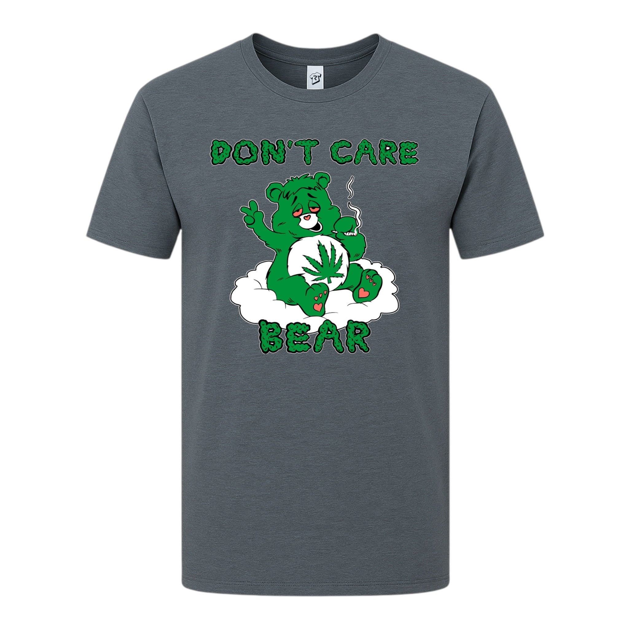Don't Care Lazy Bear - Premium Tee