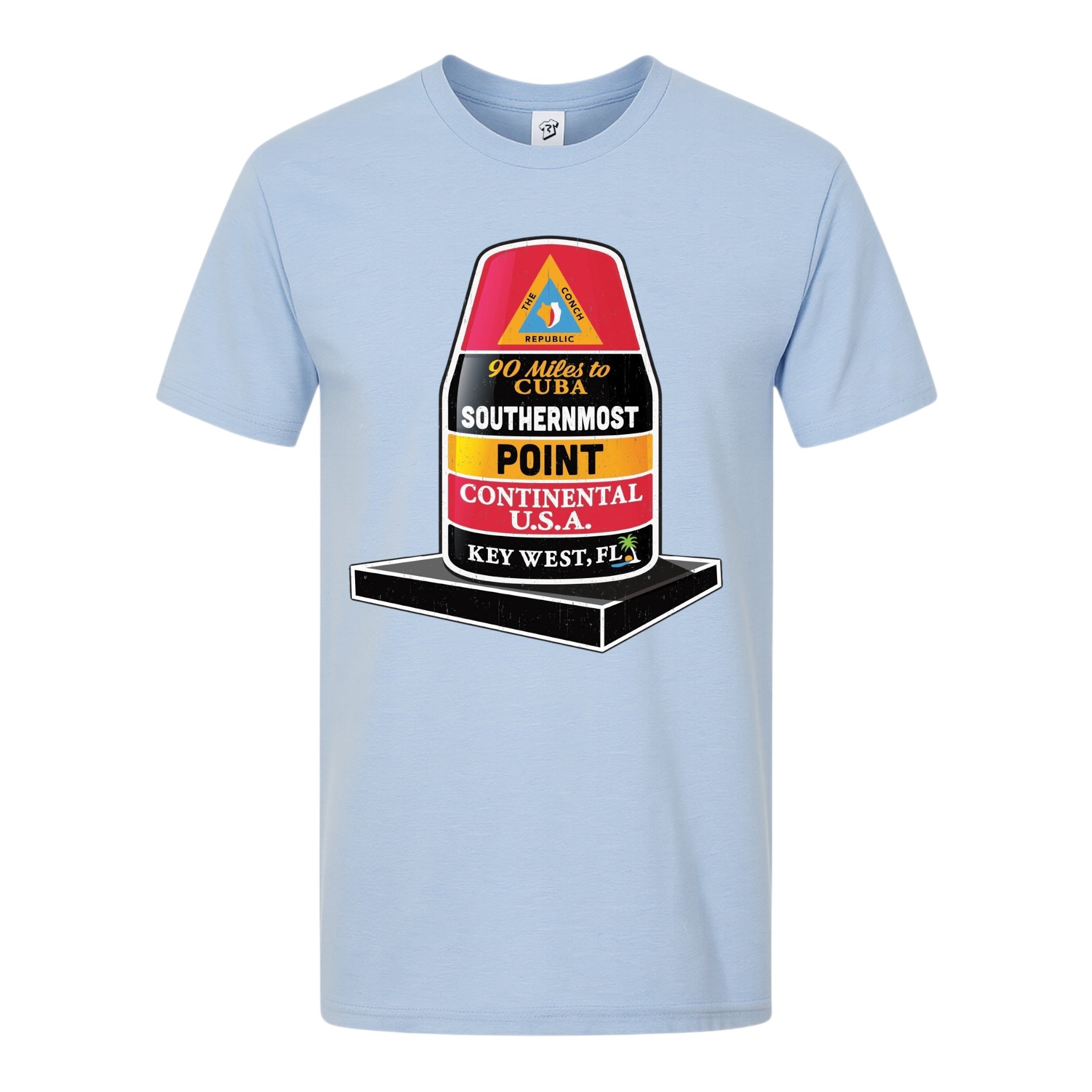 Tees Club graphic tee Southernmost Point KW - Premium Tee Black Size L detail