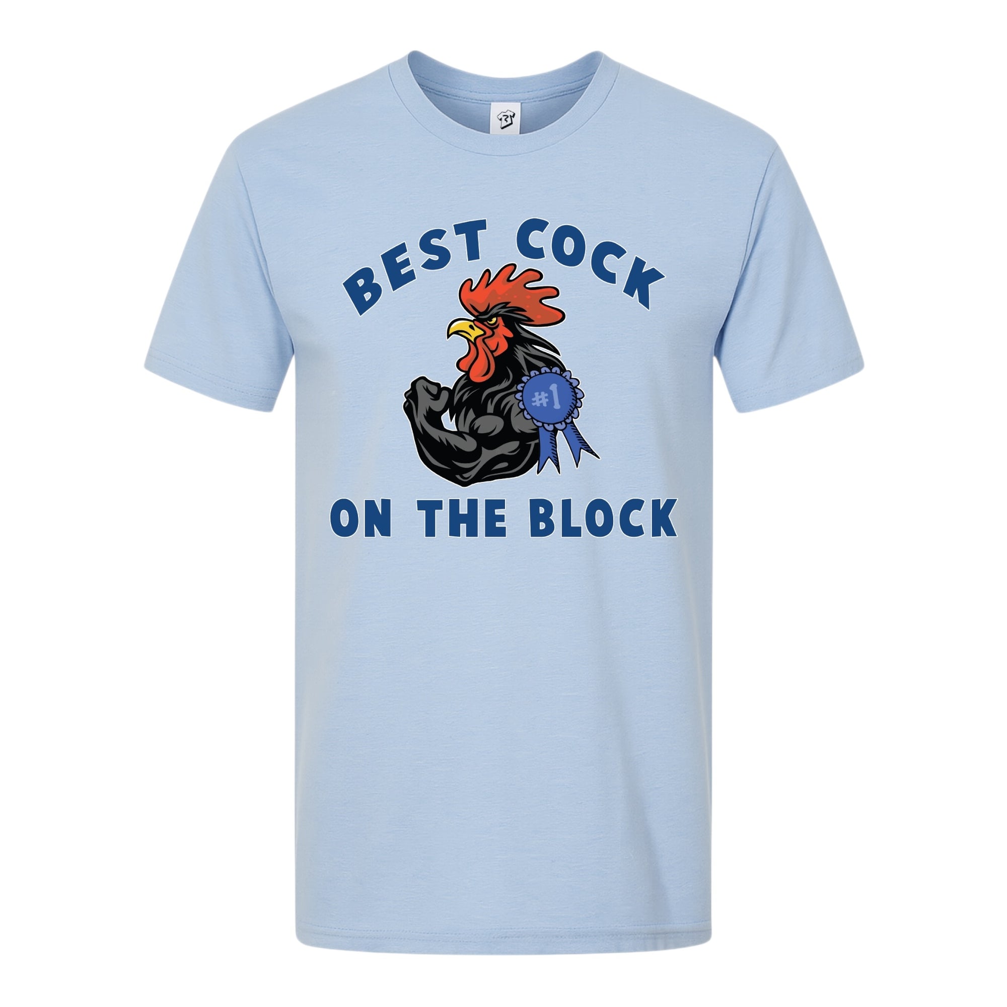 Tees Club graphic tee Best Cock On the Block - Premium Tee Black Size S front view