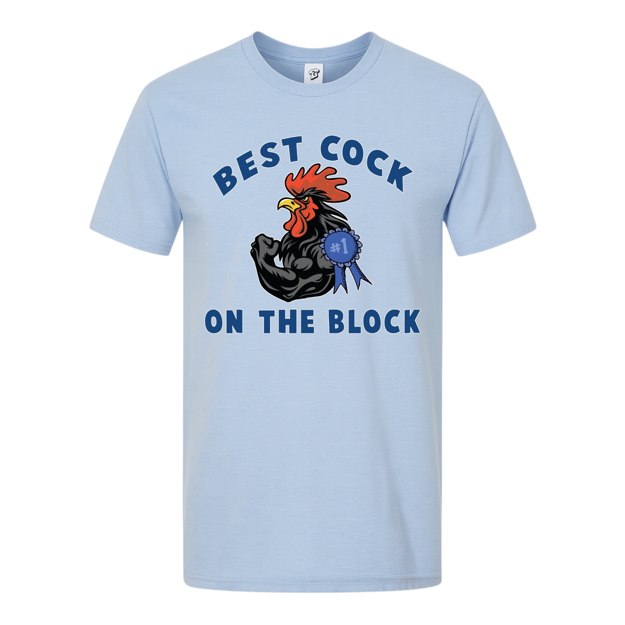Tees Club graphic tee Best Cock On the Block - Premium Tee Black Size S front view